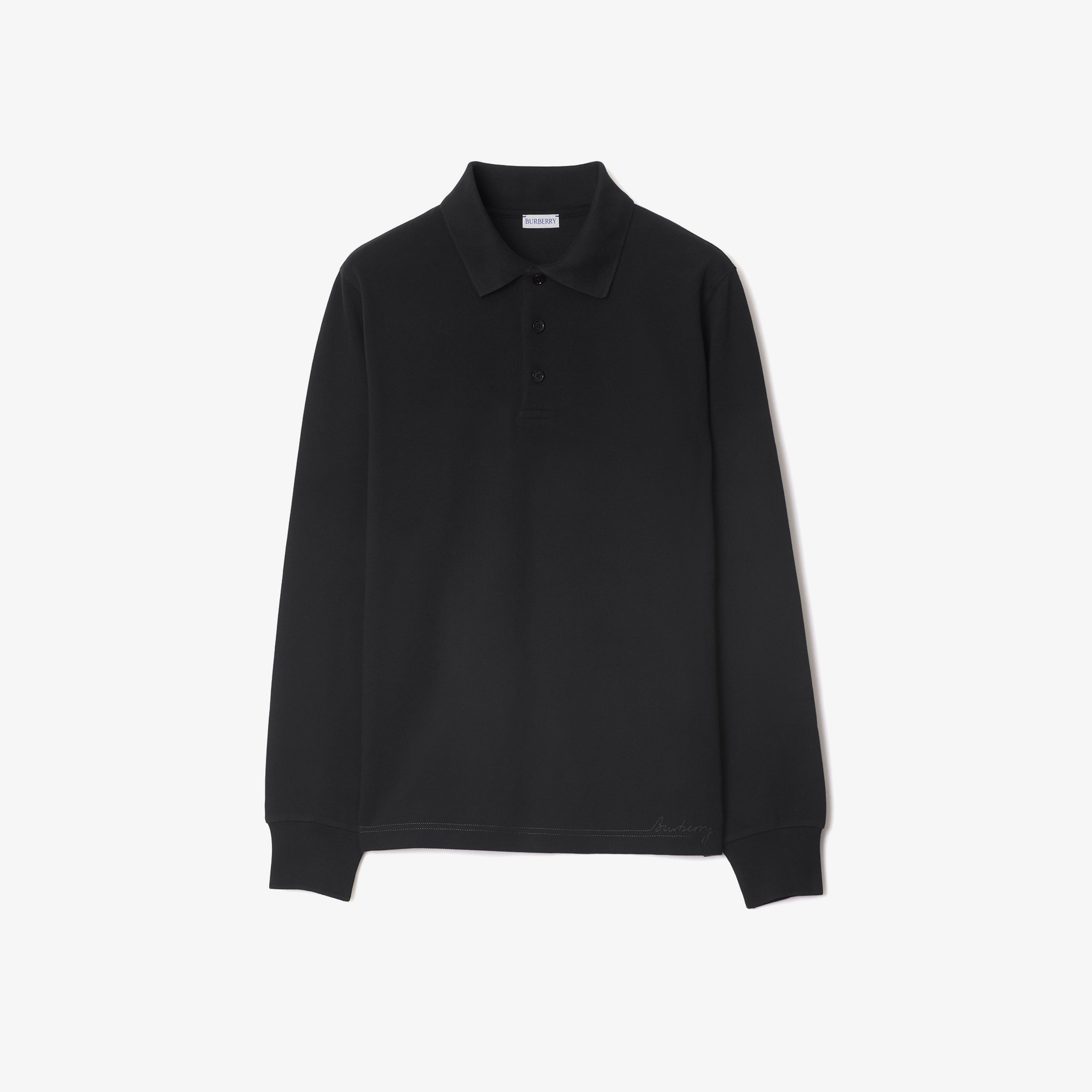 Burberry Erkek Siyah Triko