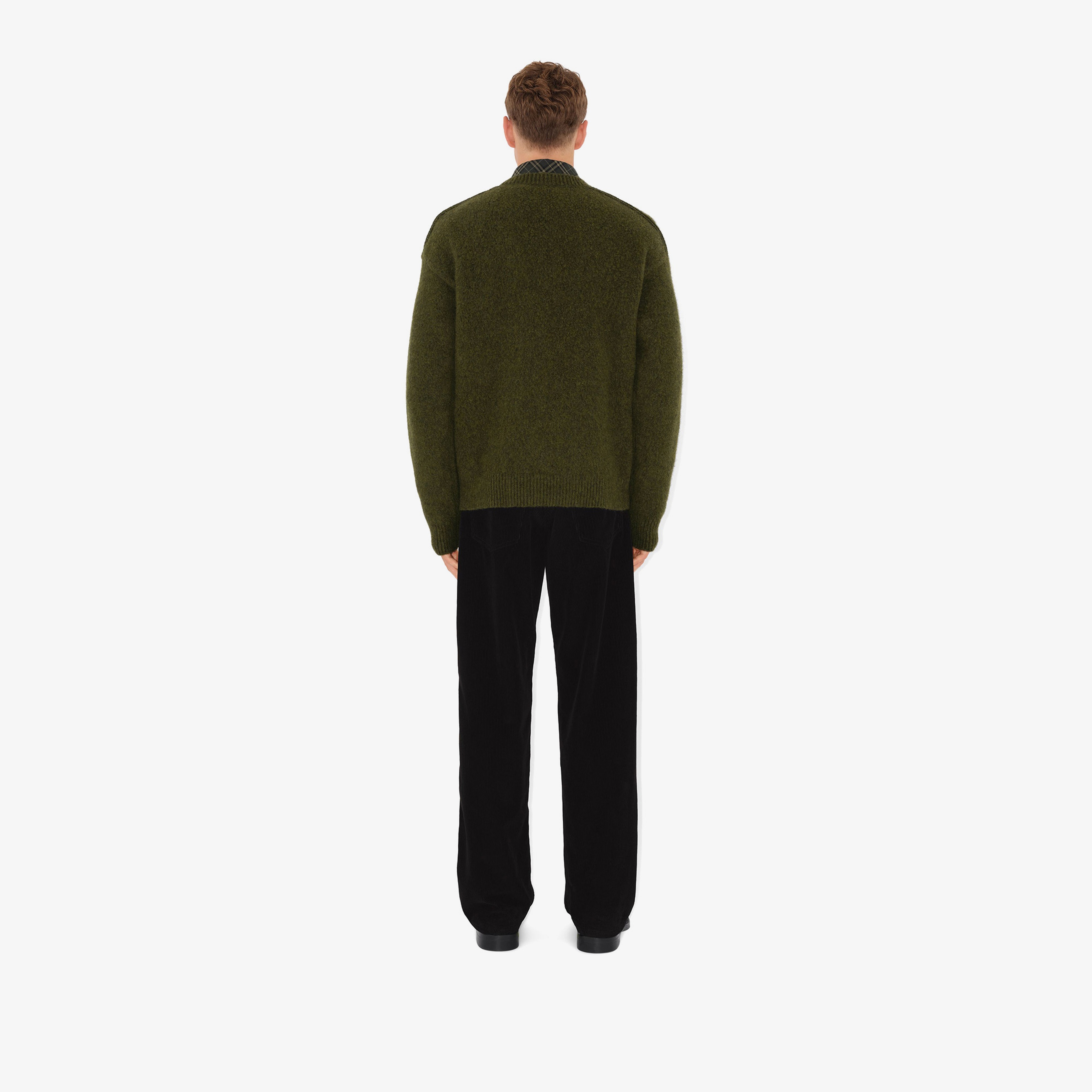 Burberry Erkek Yeşil Triko