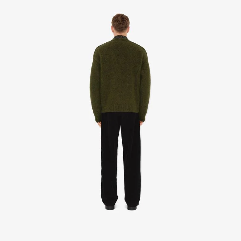 Burberry Erkek Yeşil Triko