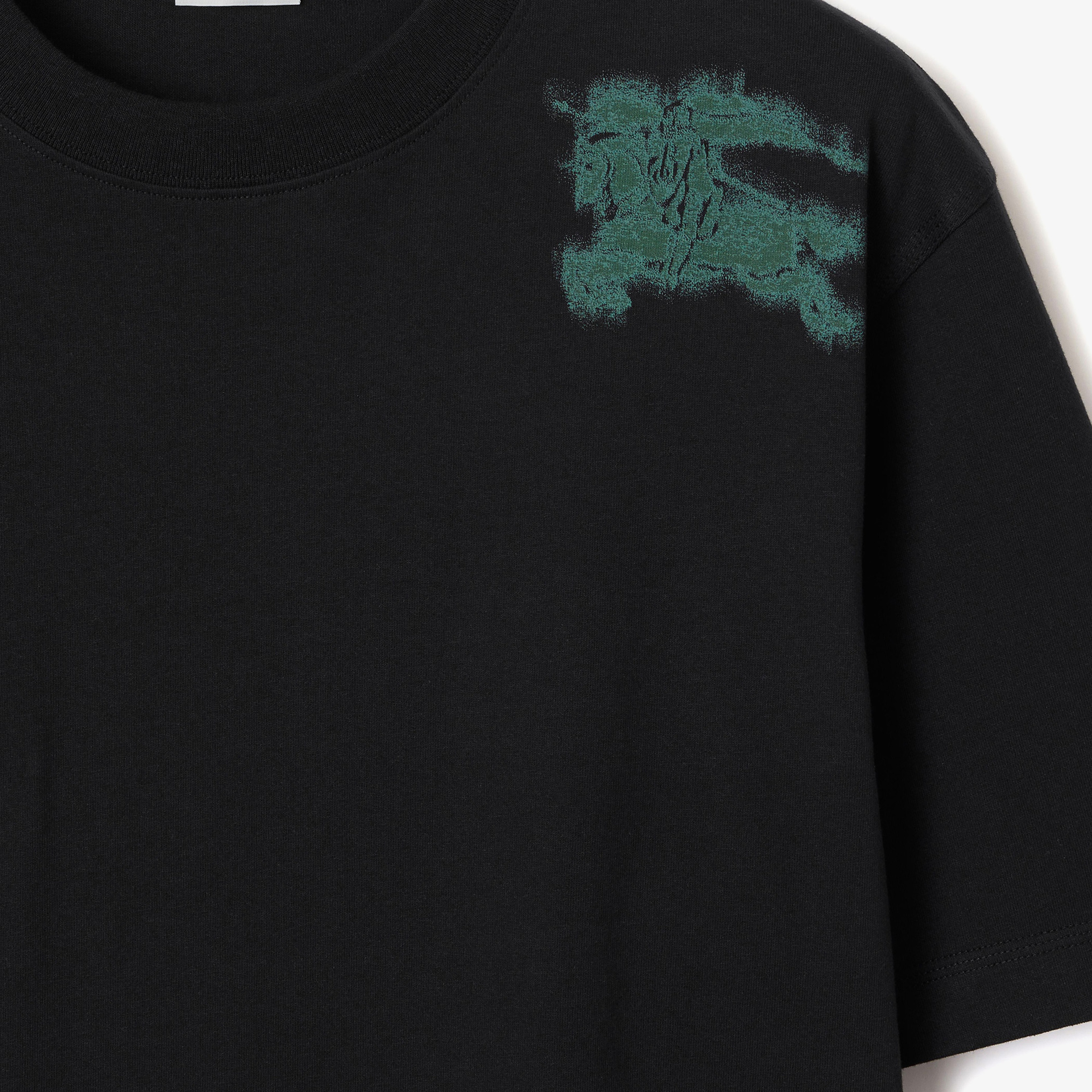 Burberry Erkek Siyah T-Shirt