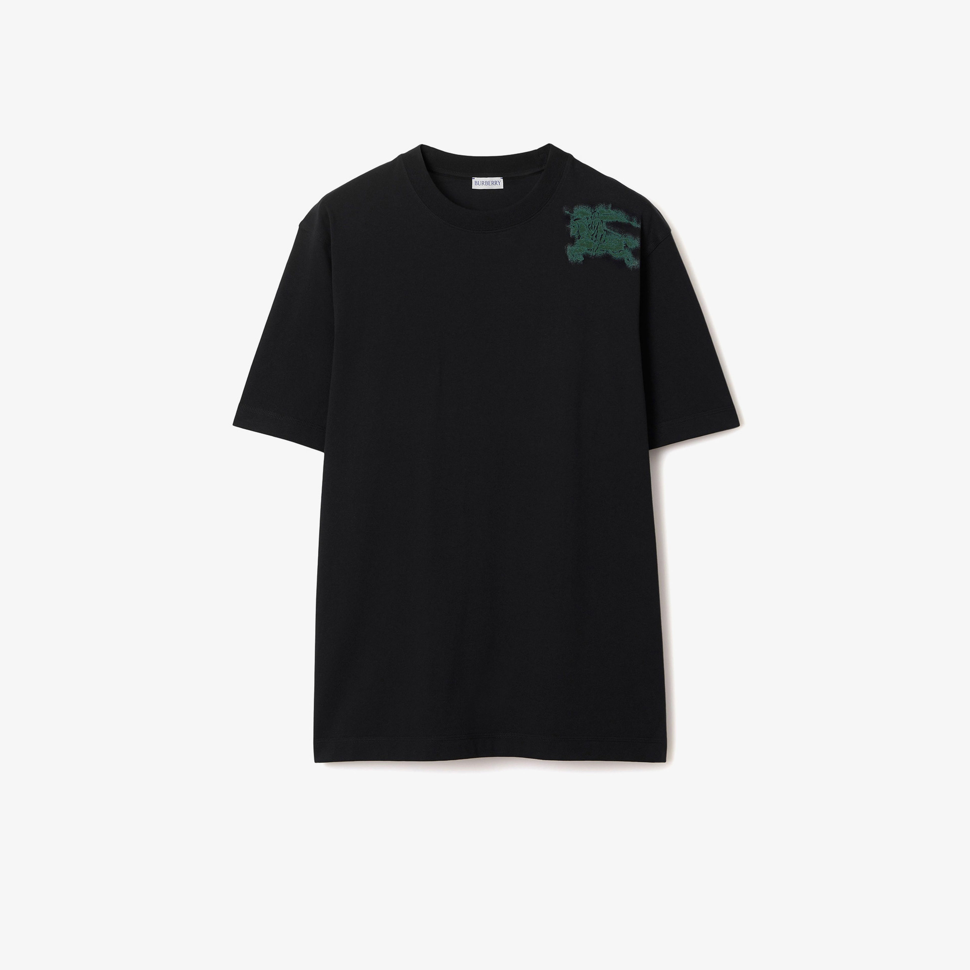 Burberry Erkek Siyah T-Shirt