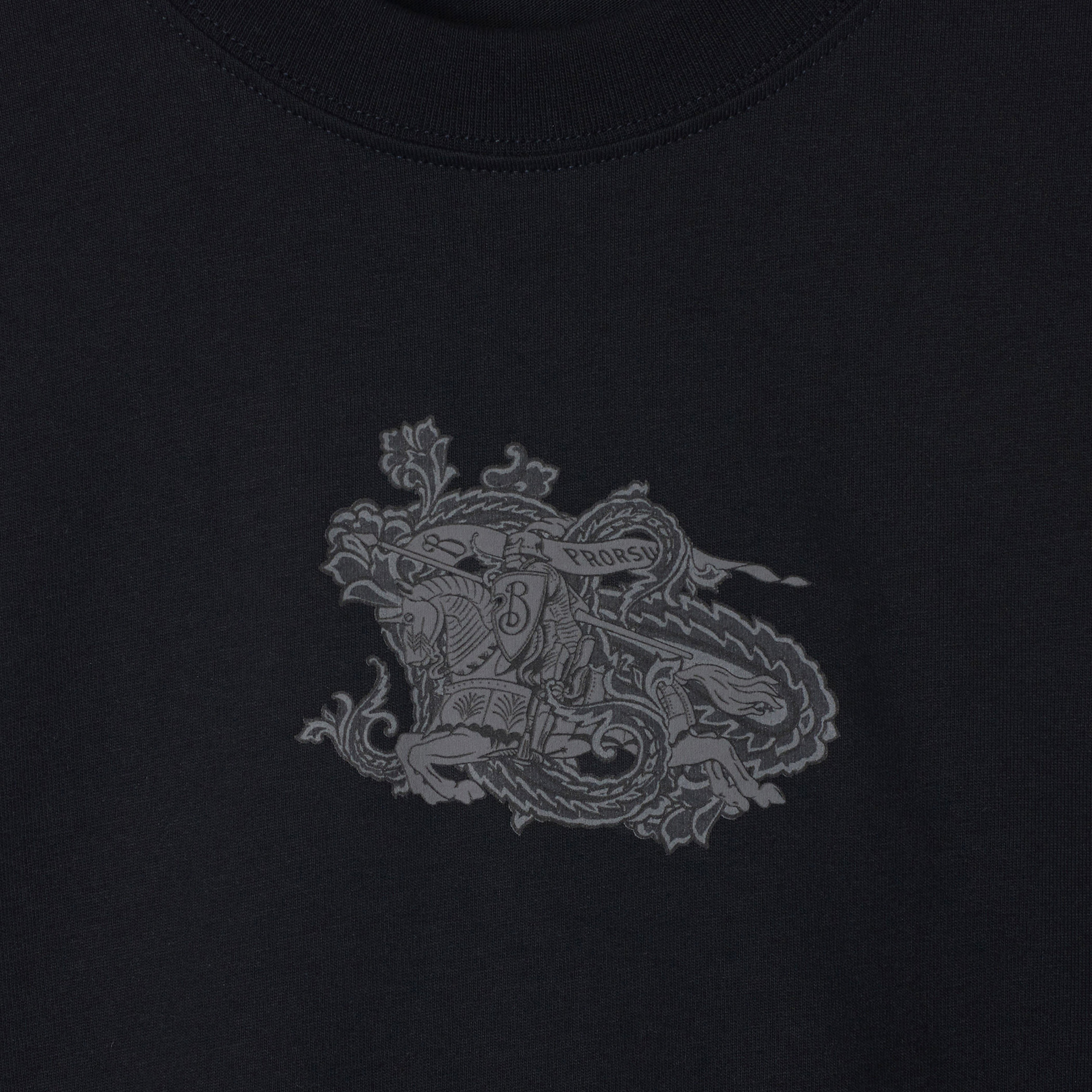 Burberry Kadın Siyah T-Shirt