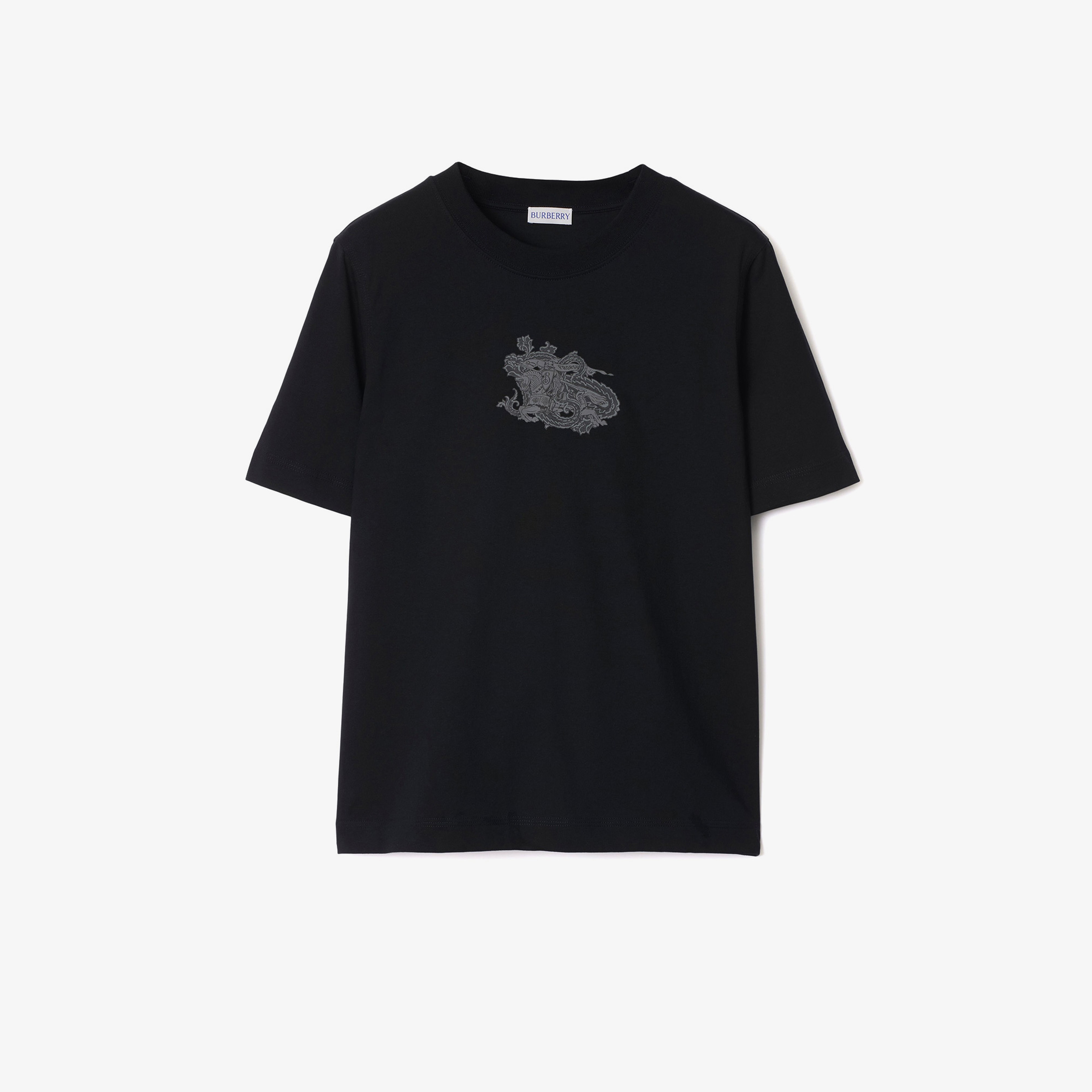 Burberry Kadın Siyah T-Shirt