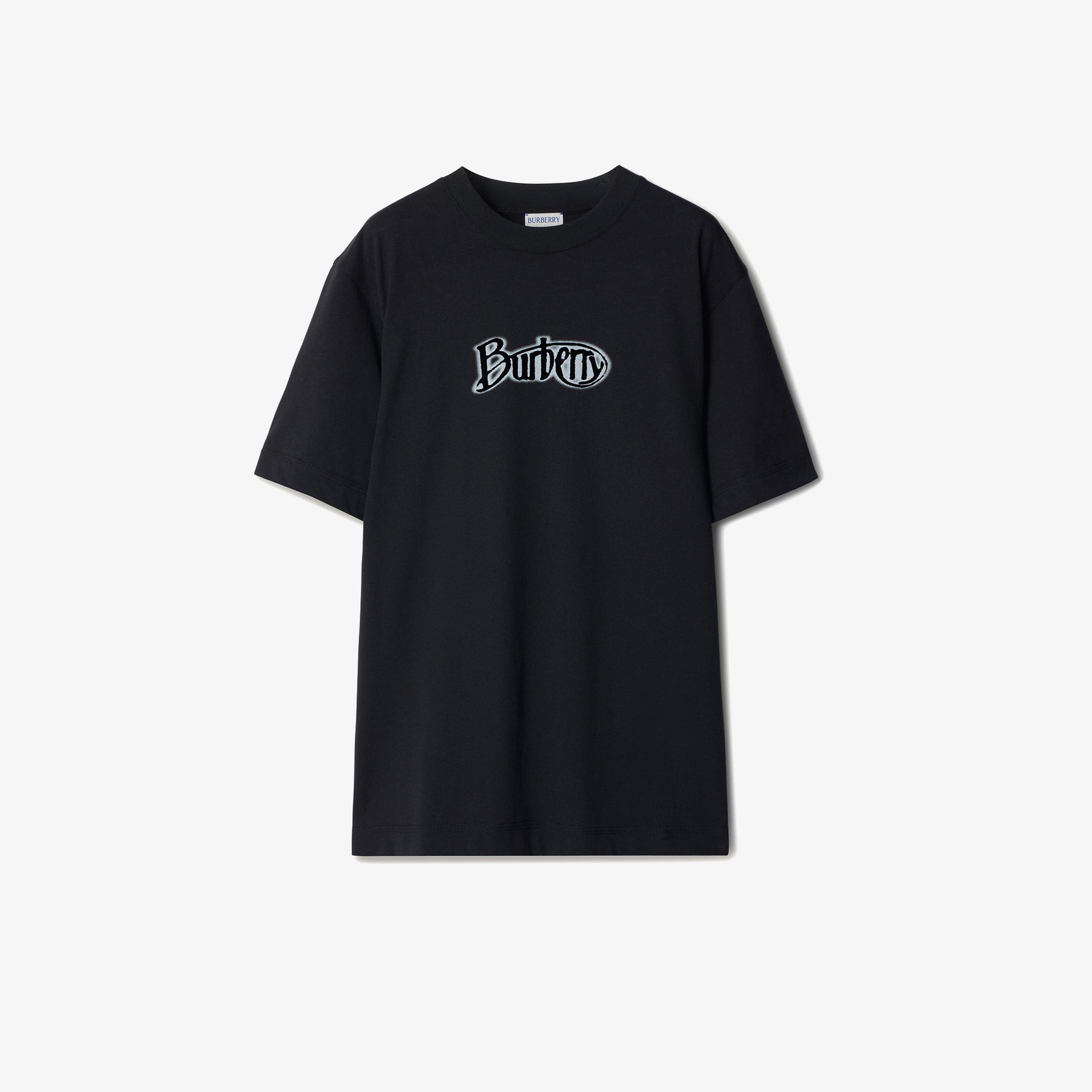 Burberry Kadın Siyah T-Shirt