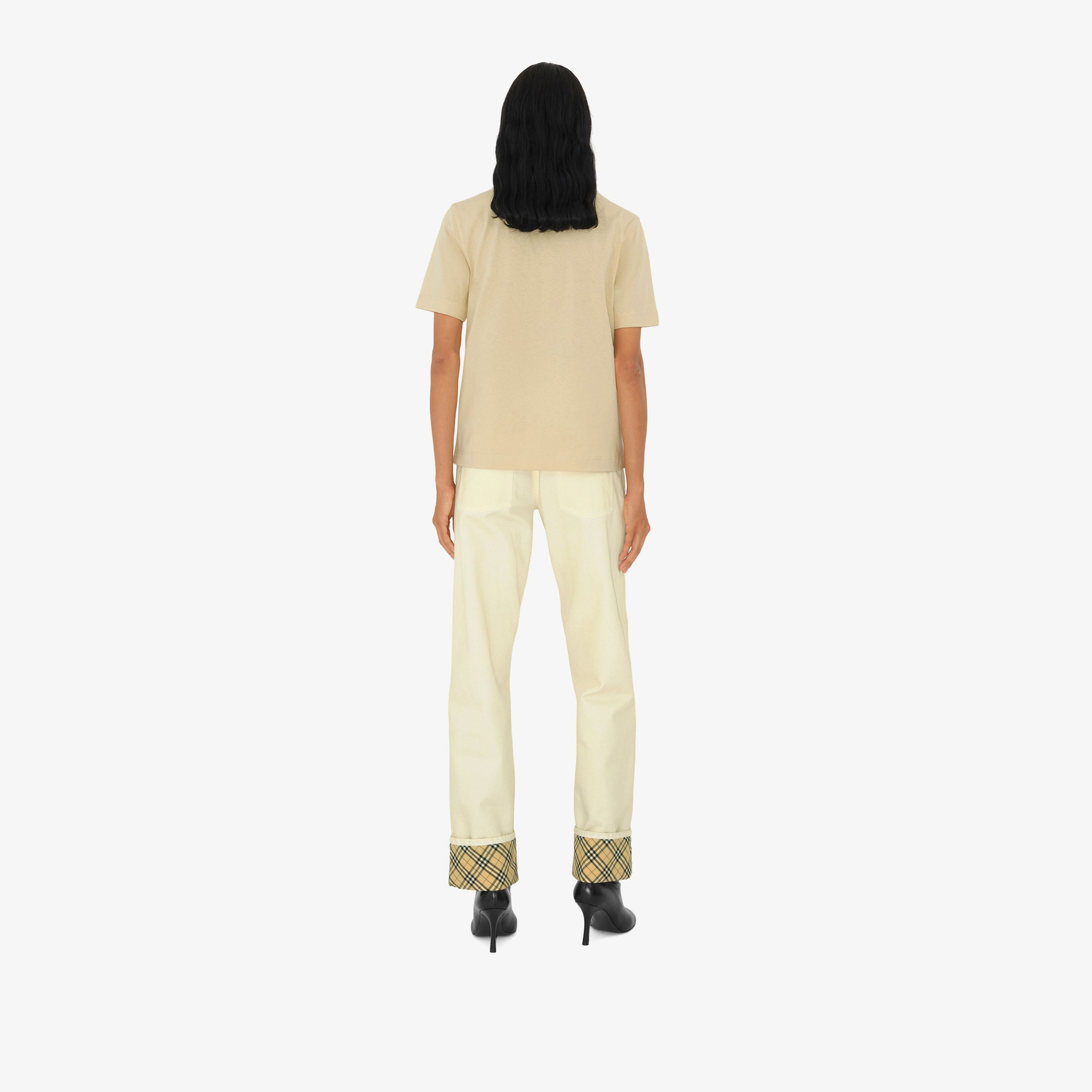 Burberry Kadın Beyaz T-Shirt