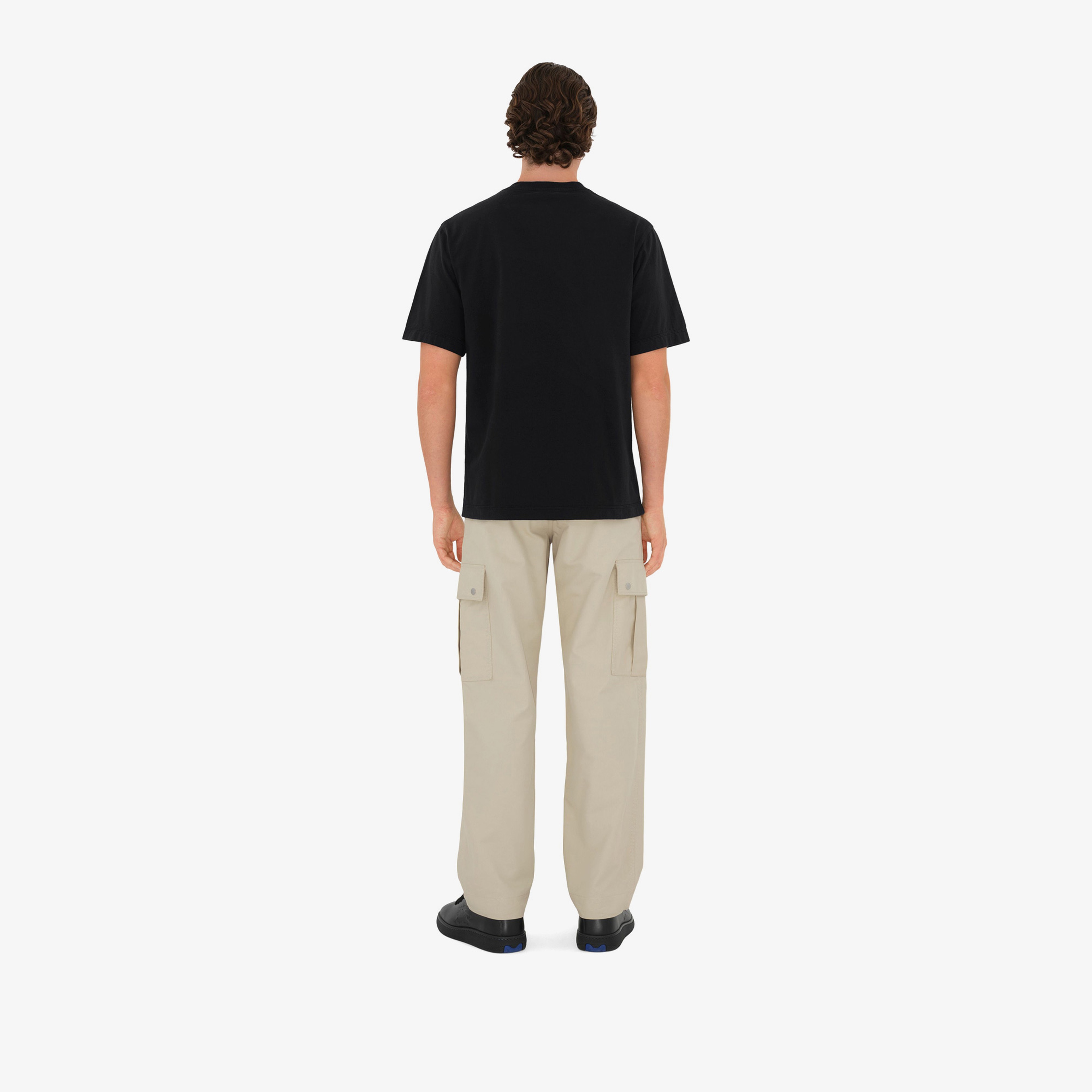 Burberry Erkek Siyah T-Shirt