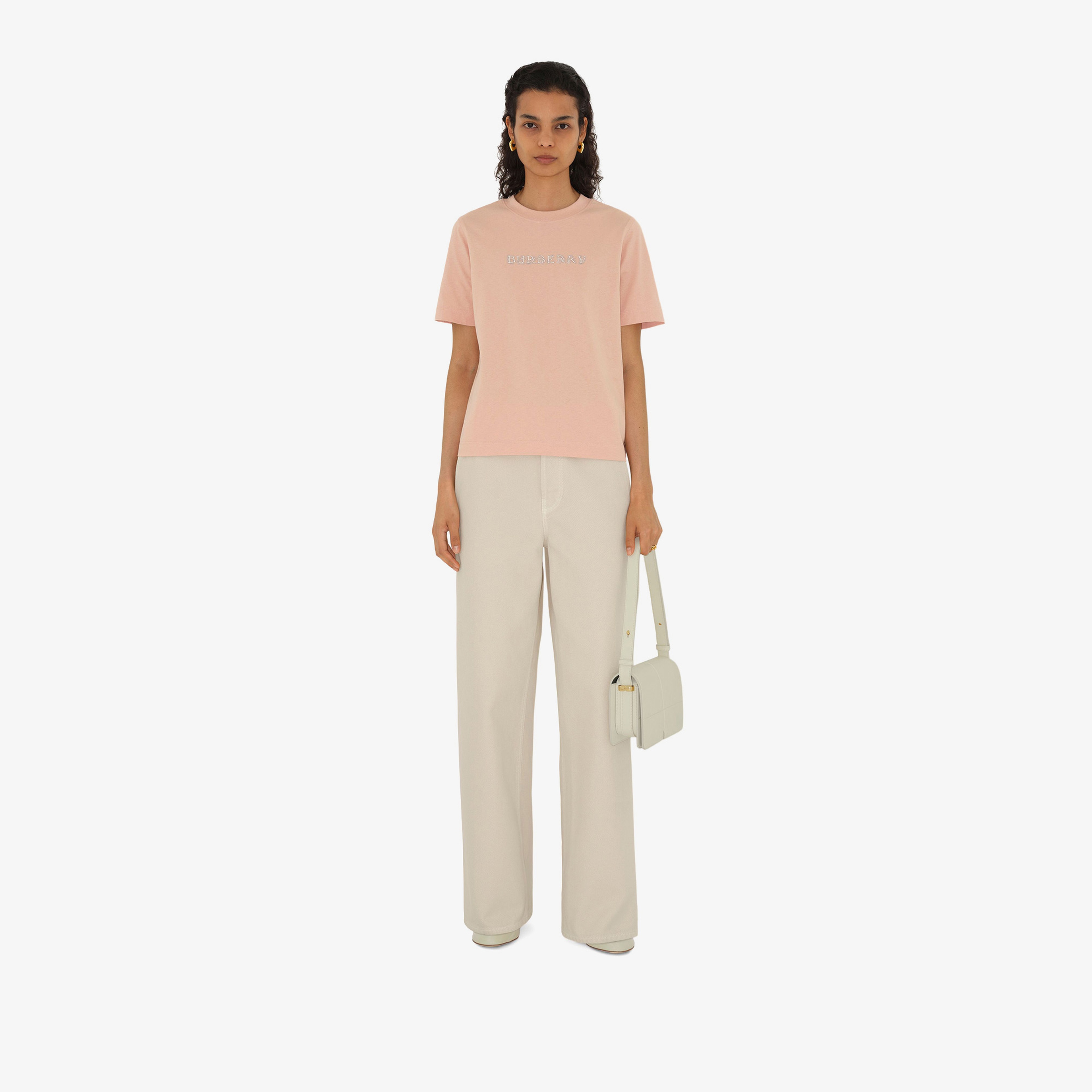 Burberry Kadın Kahverengi T-Shirt