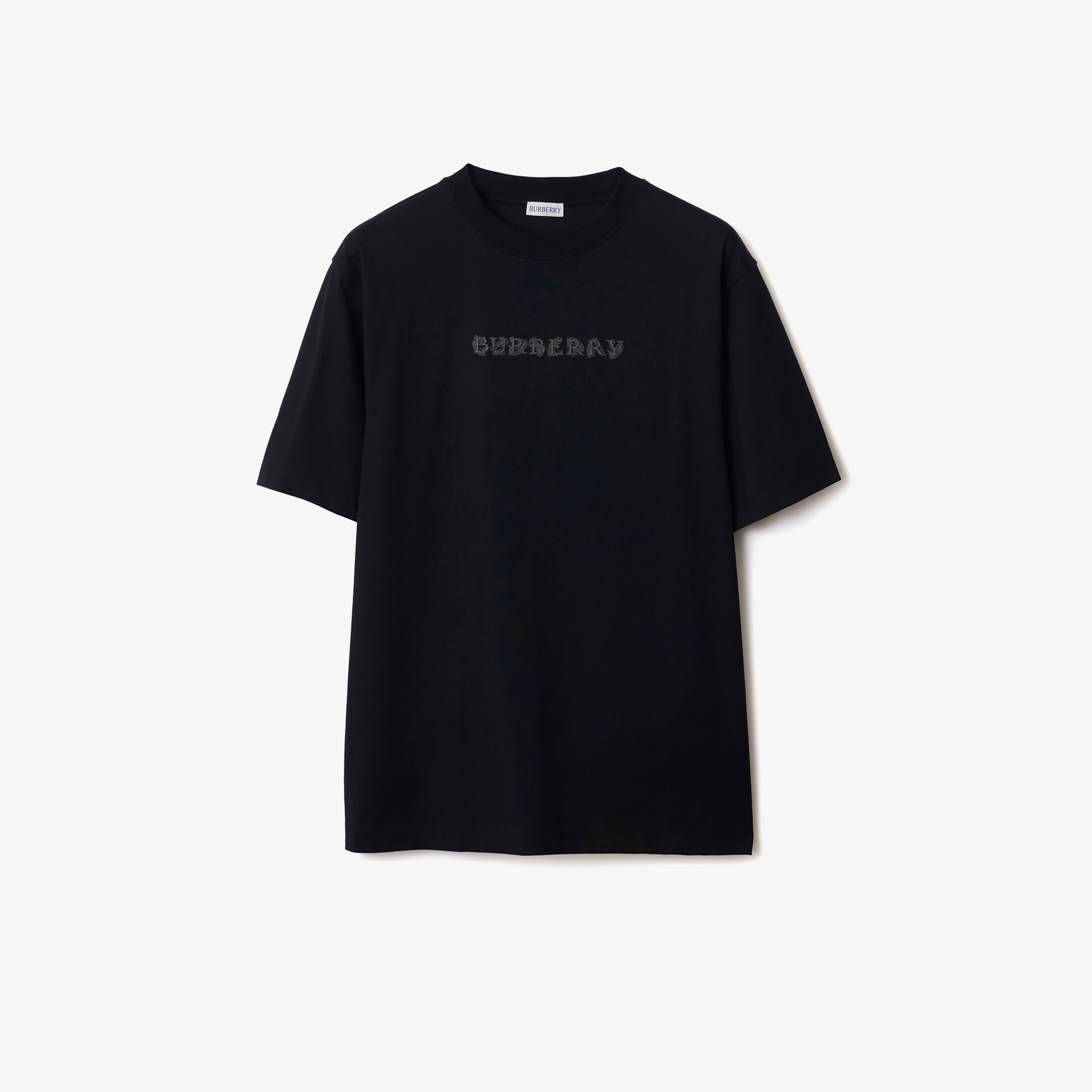 Burberry Erkek Siyah T-Shirt