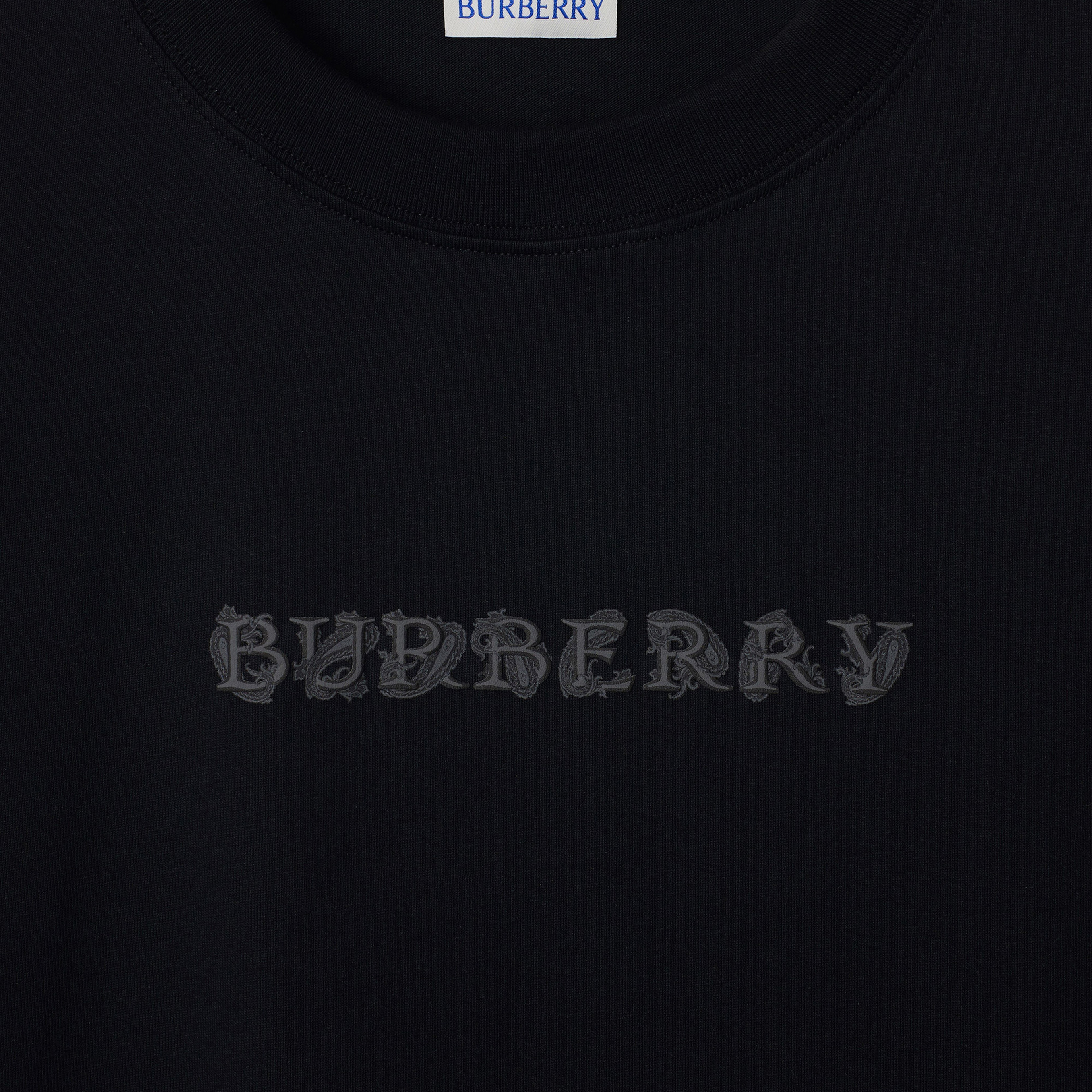 Burberry Erkek Siyah T-Shirt