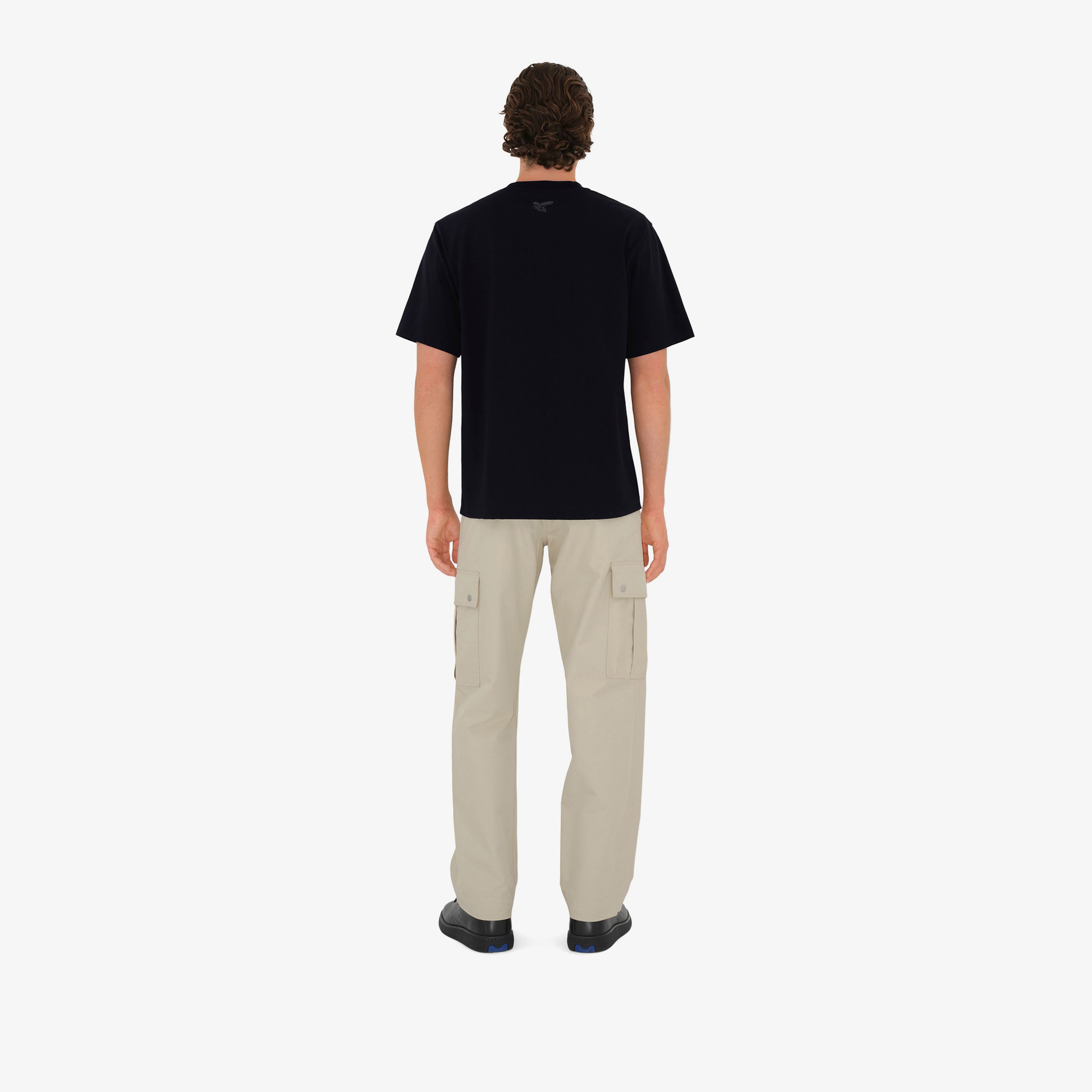 Burberry Erkek Siyah T-Shirt