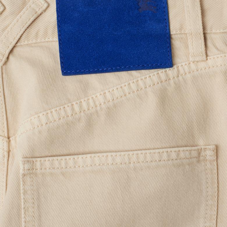 Burberry Pro Denim Kadın Krem Pantolon