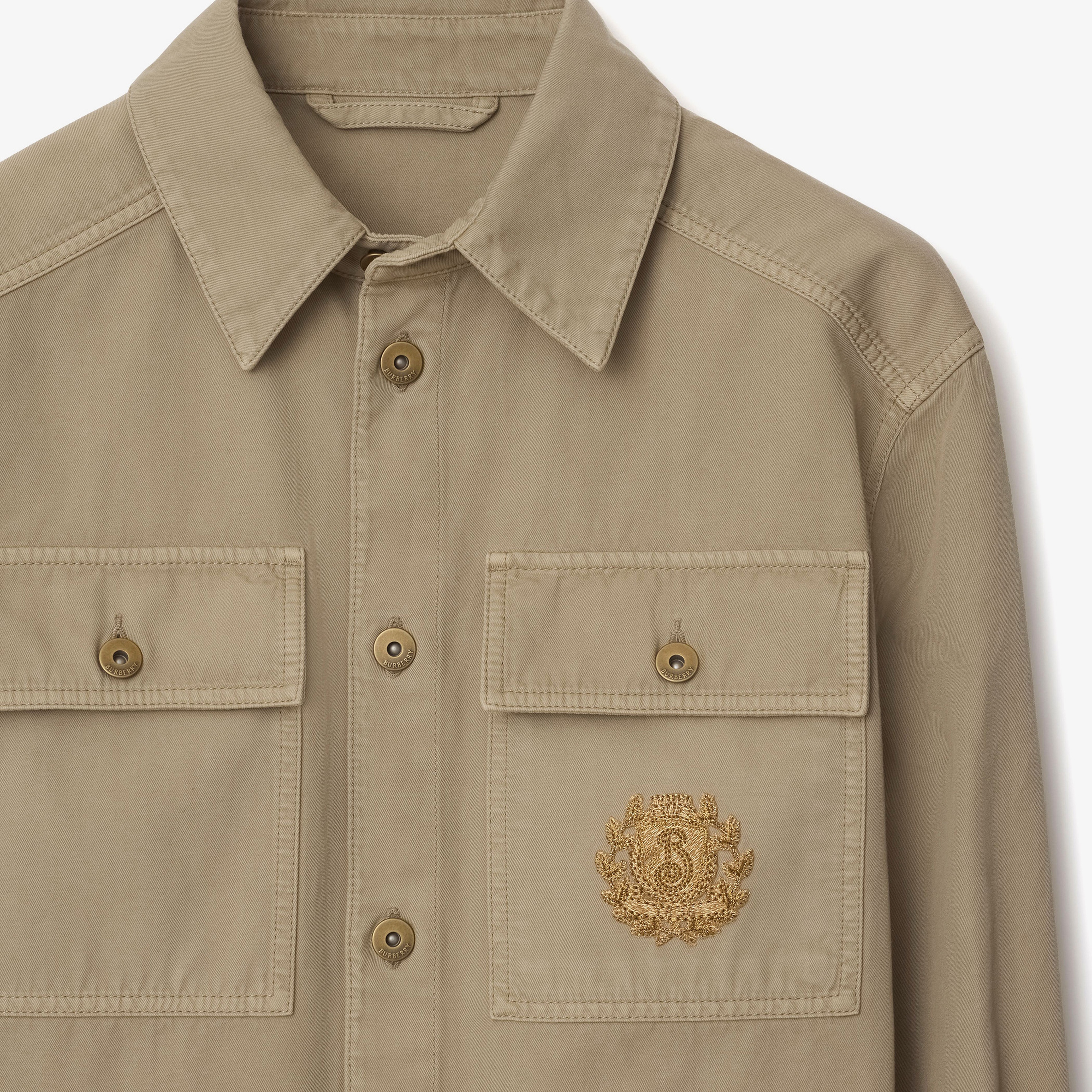 Burberry Erkek Bej Gömlek