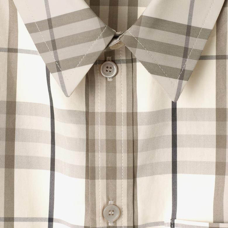 Burberry Kadın Beyaz Gömlek