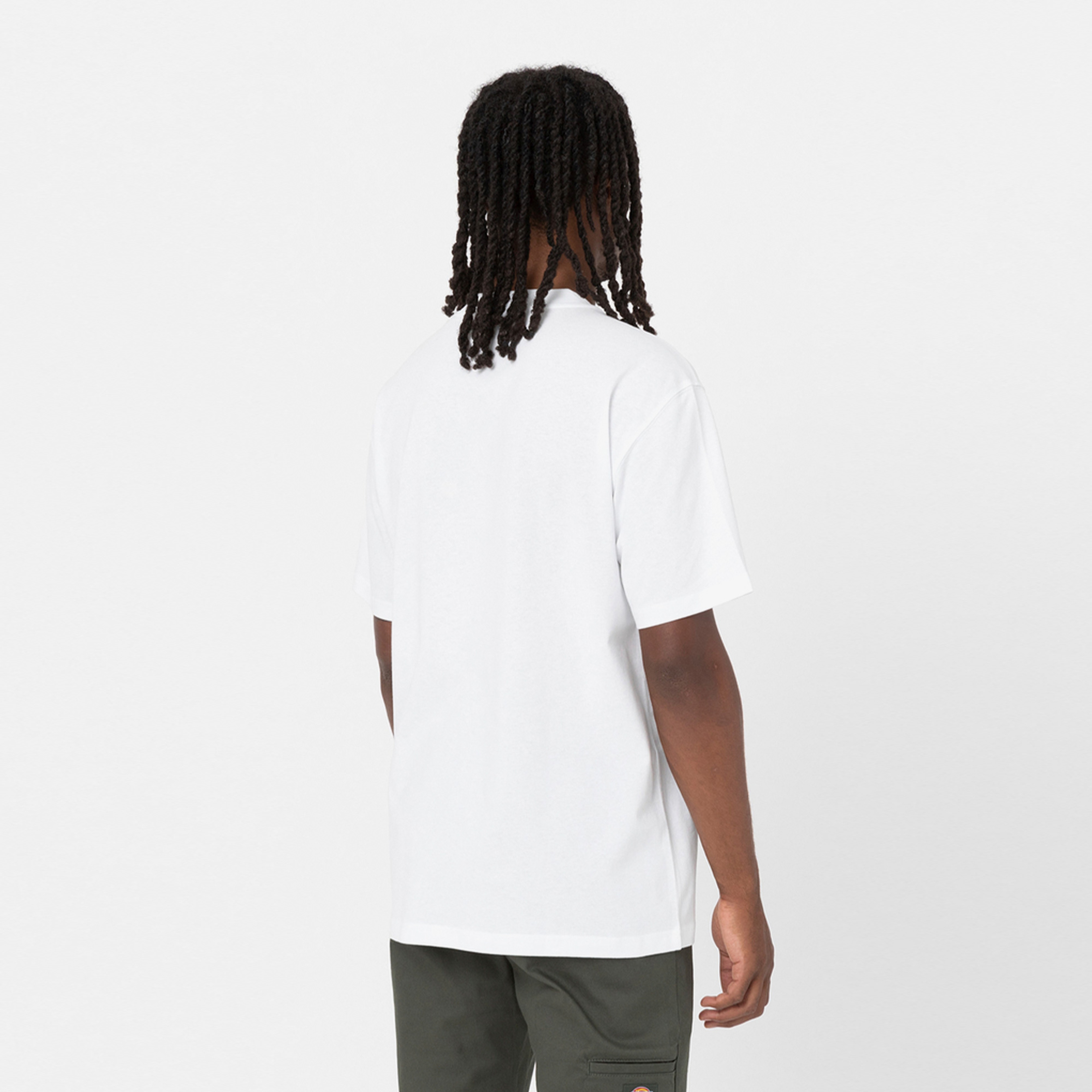 Dickies Luray Pocket Ss Erkek Beyaz T-Shirt