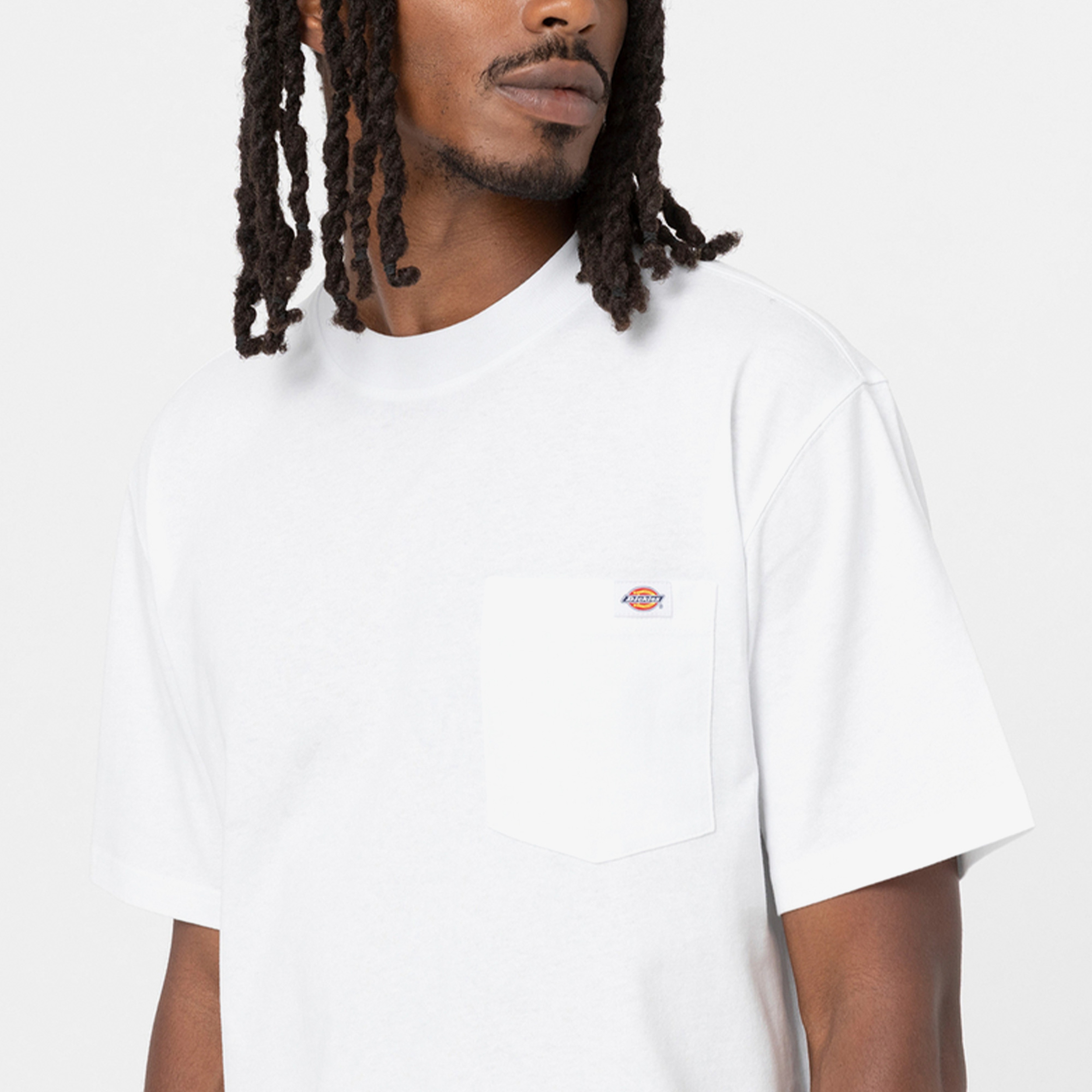 Dickies Luray Pocket Ss Erkek Beyaz T-Shirt