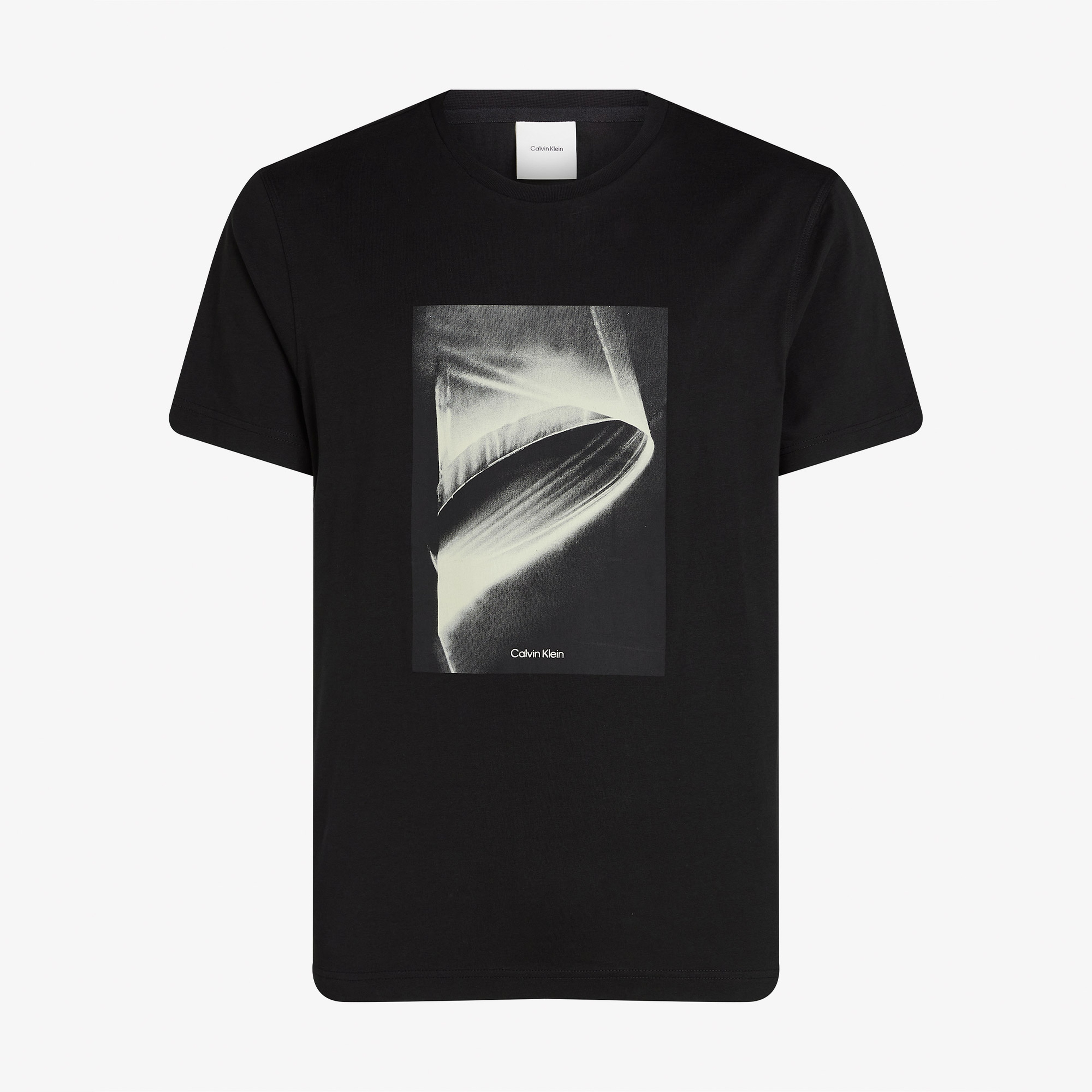 Calvin Klein Faded Light Graphic Erkek Siyah T-Shirt