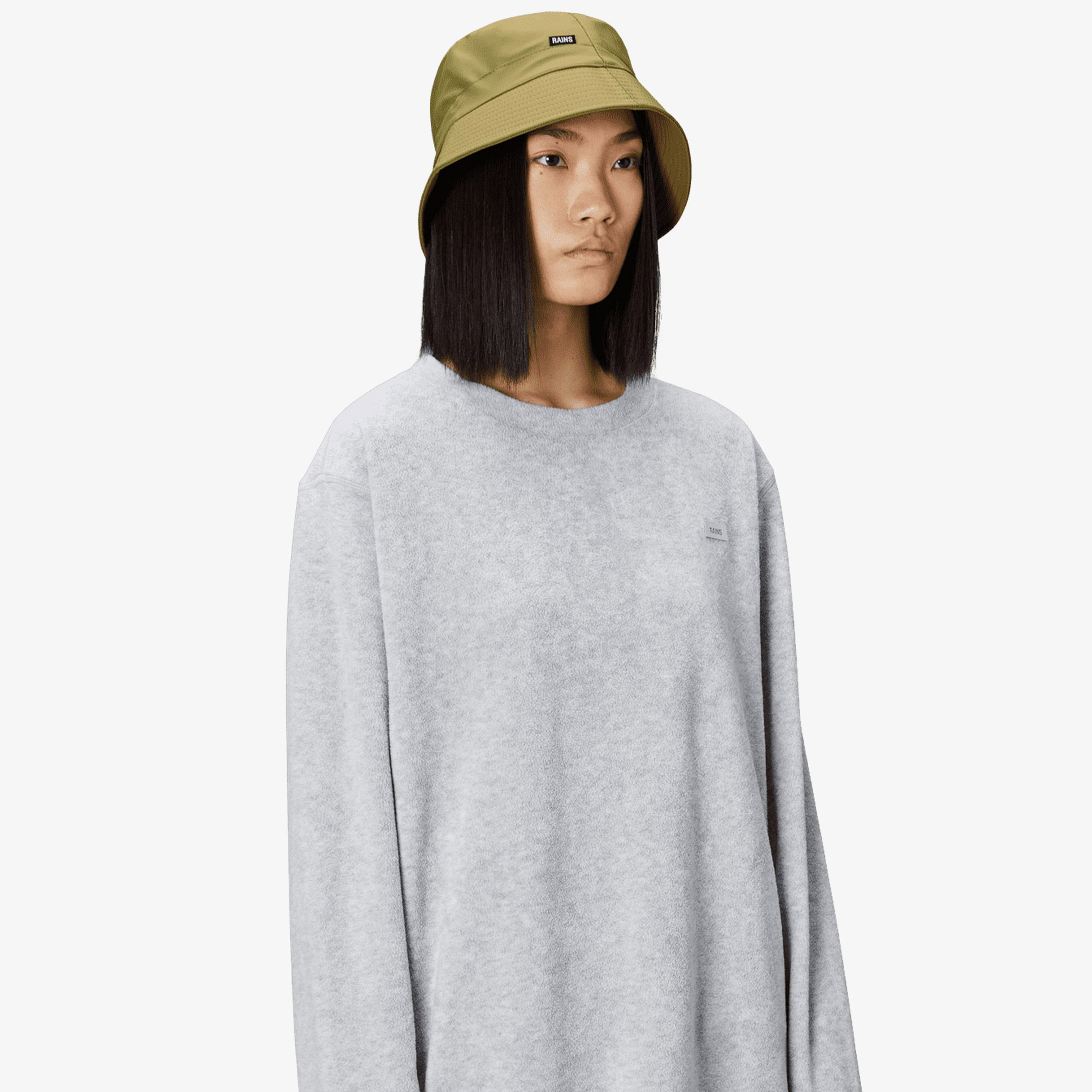 Rains Bucket Hat W2 Unisex Haki Şapka