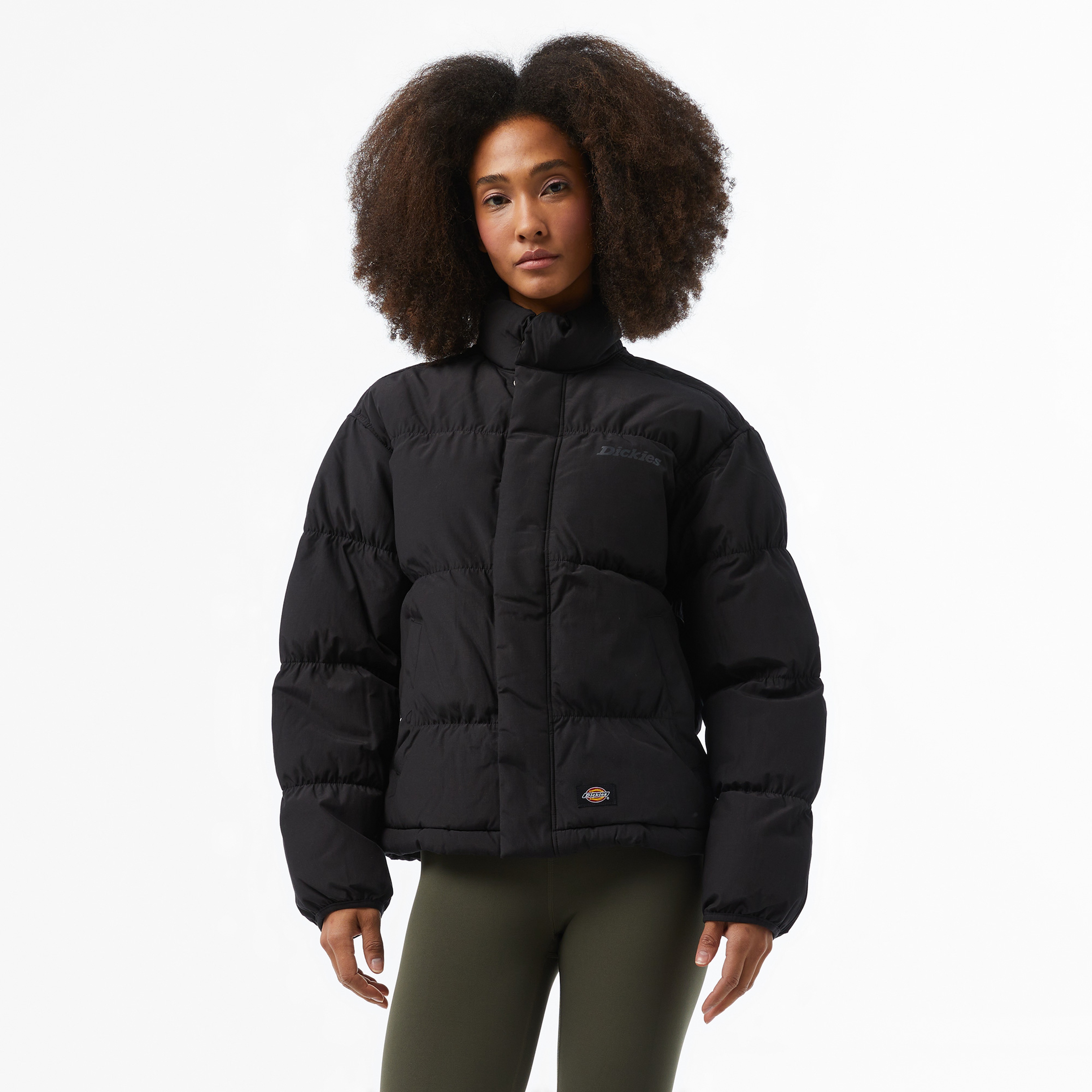 Dickies Scobey Puffer Kadın Siyah Ceket