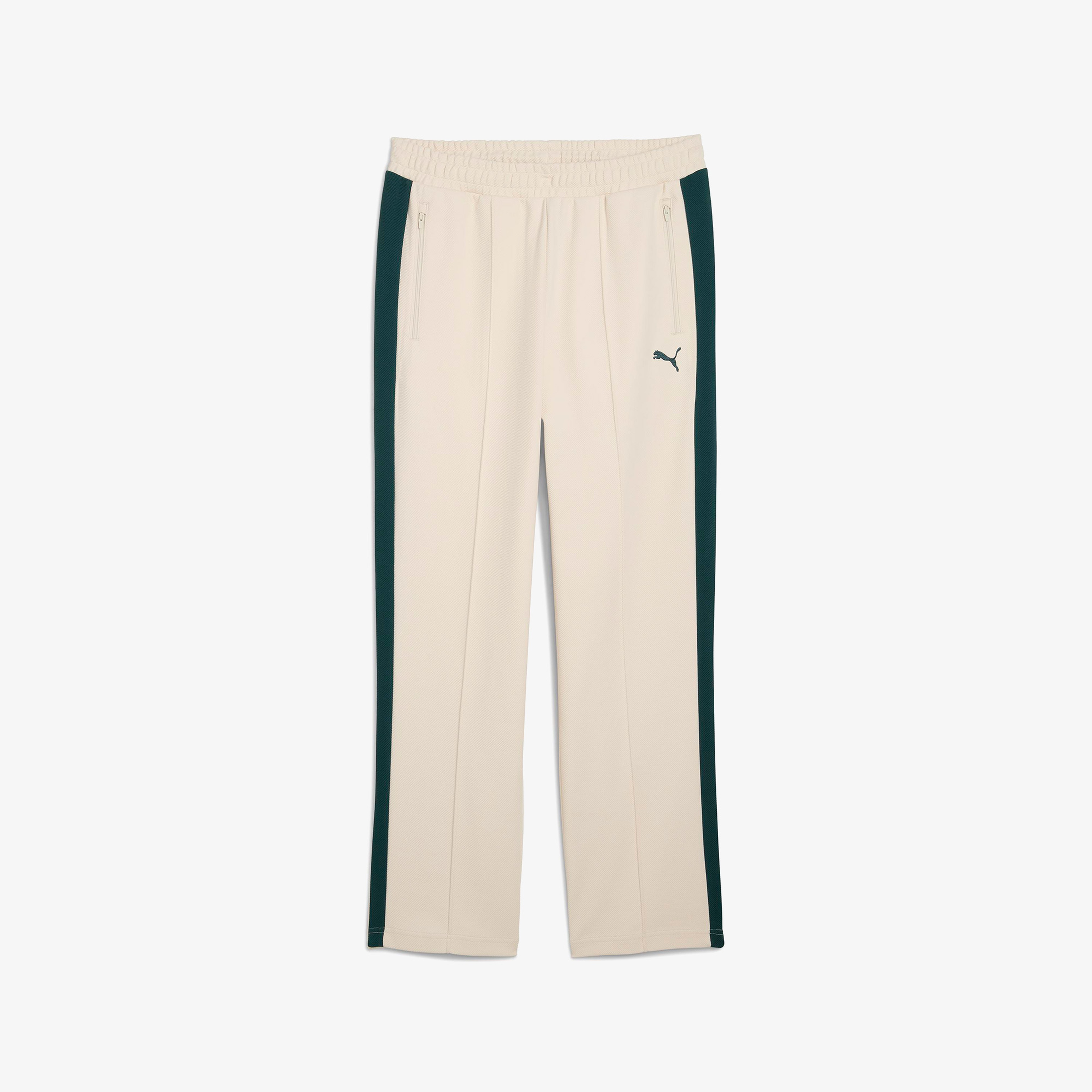 Puma T7 Relaxed Jacquard Unisex Krem Eşofman Altı