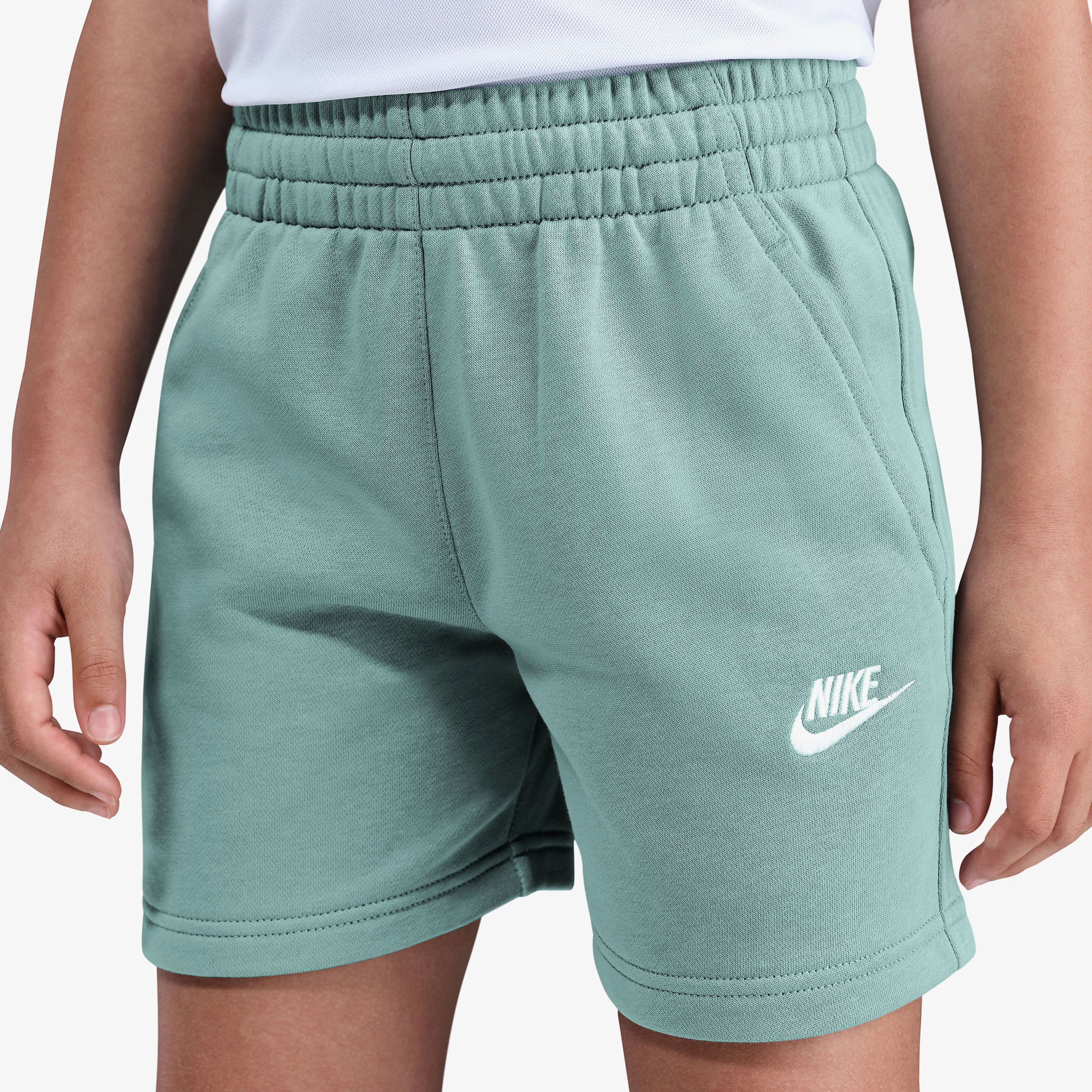 Nike Sportswear Club French Terry 13 cm Çocuk Yeşil Şort