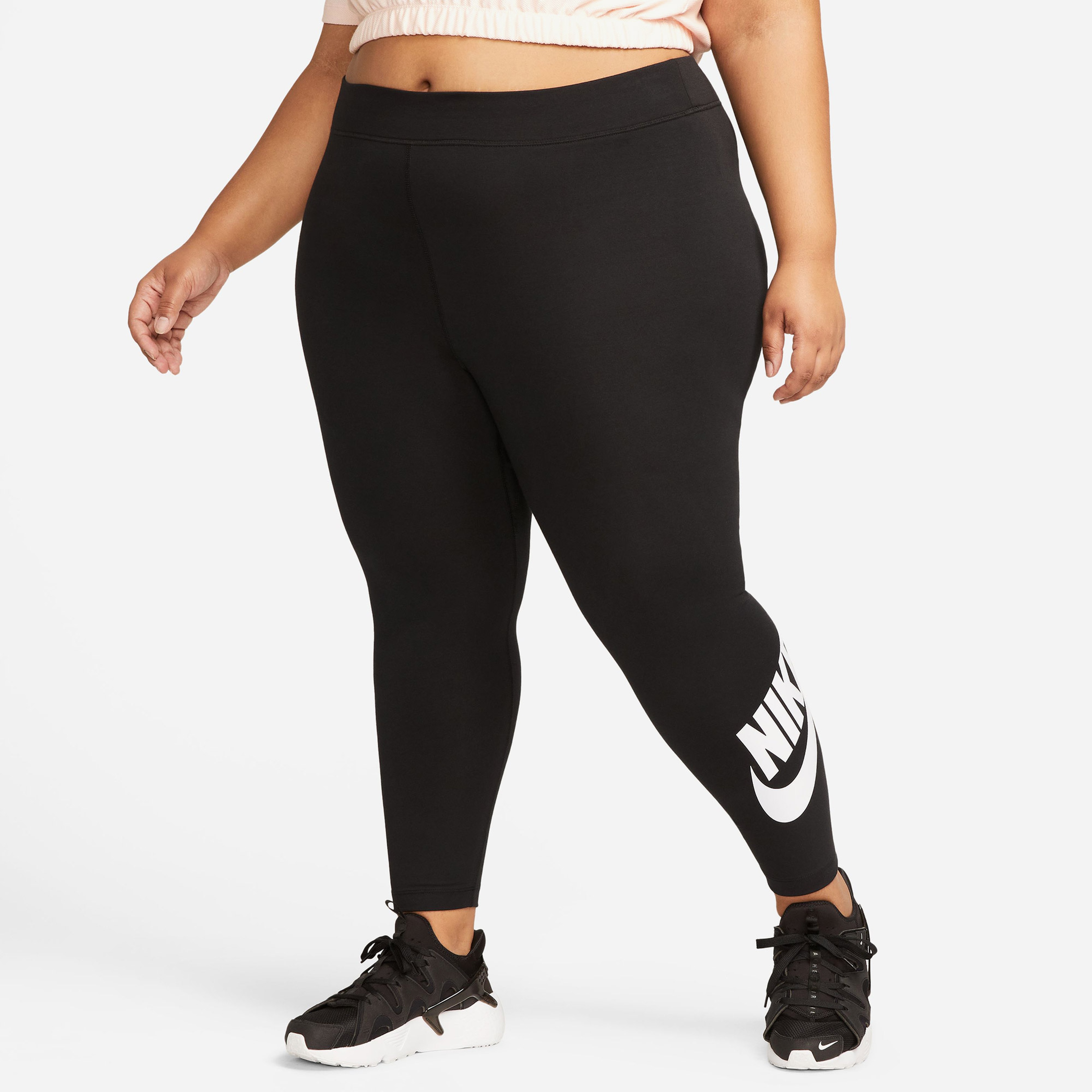 Nike Nsw Nk Clsc Gx Hr Tight Ftra Kadın Beyaz Tayt