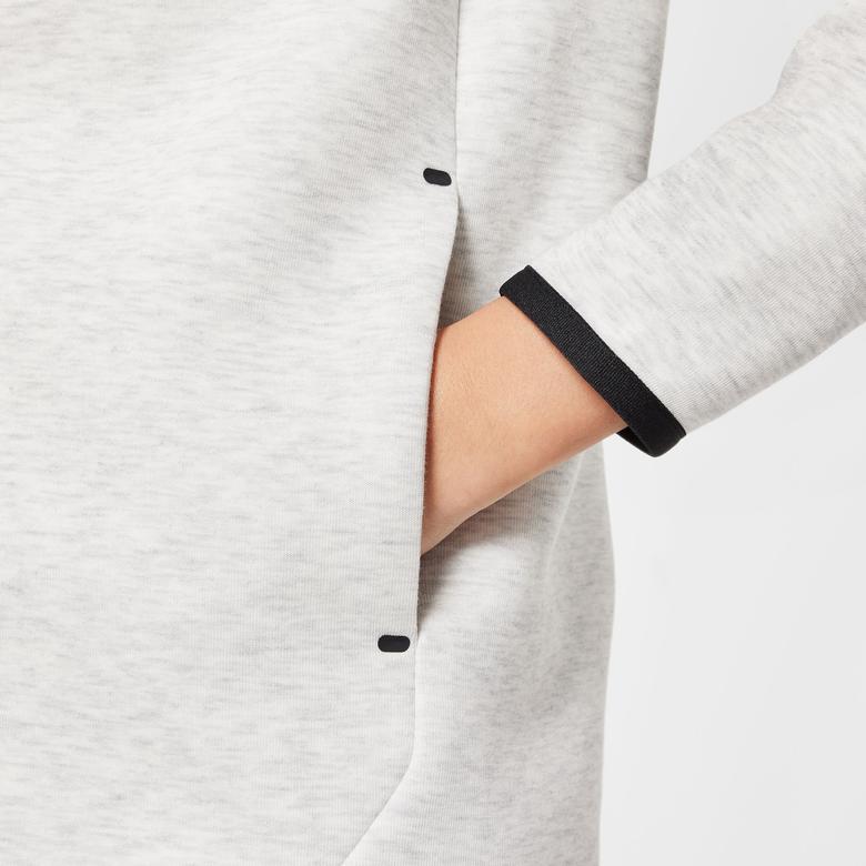 Nike Sportswear Tech Fleece Çocuk Beyaz Sweatshirt
