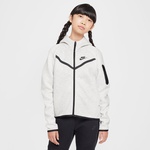 Nike Sportswear Tech Fleece Çocuk Beyaz Sweatshirt