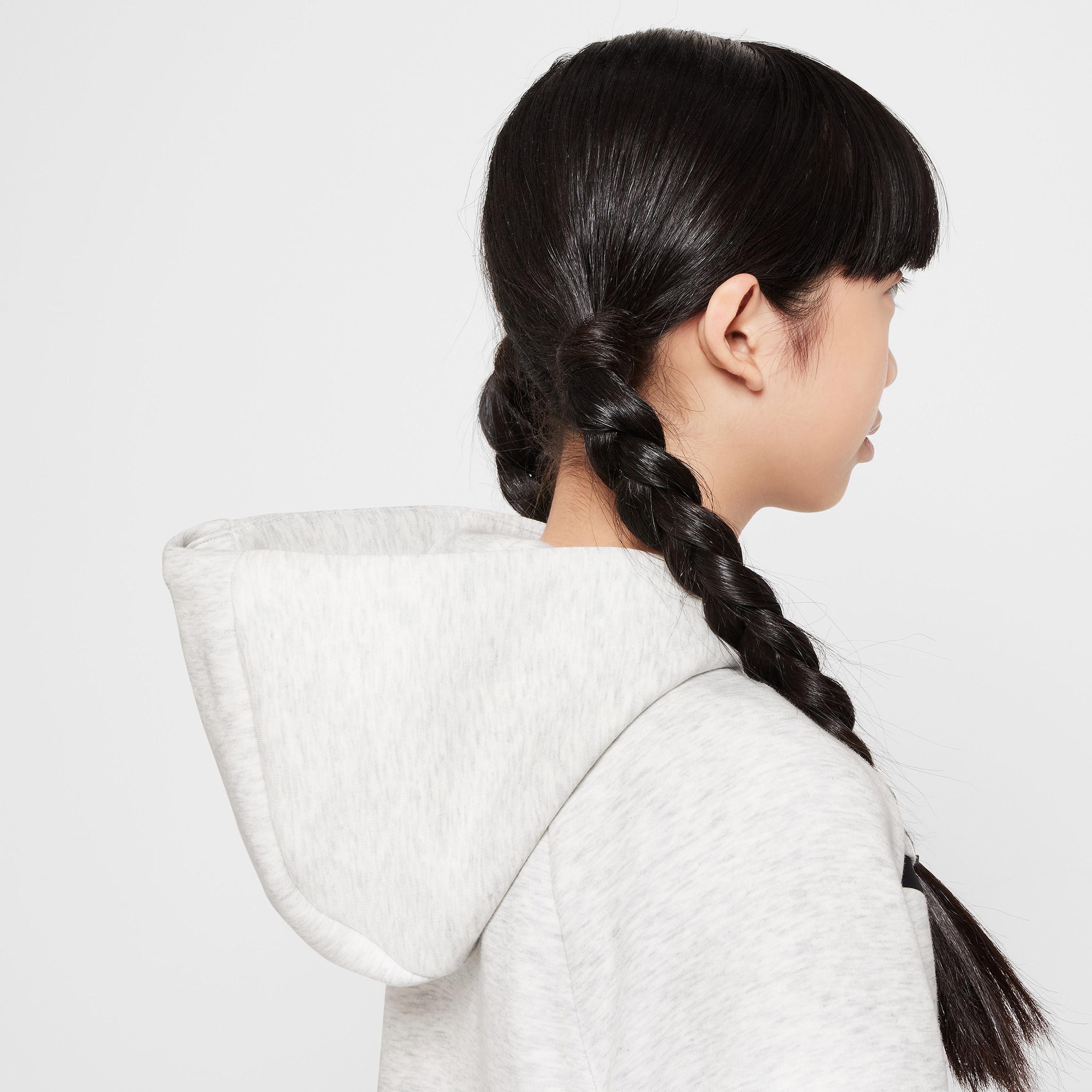 Nike Sportswear Tech Fleece Çocuk Beyaz Sweatshirt