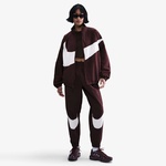Nike Sportswear Logo Oversized Kadın Beyaz Ceket