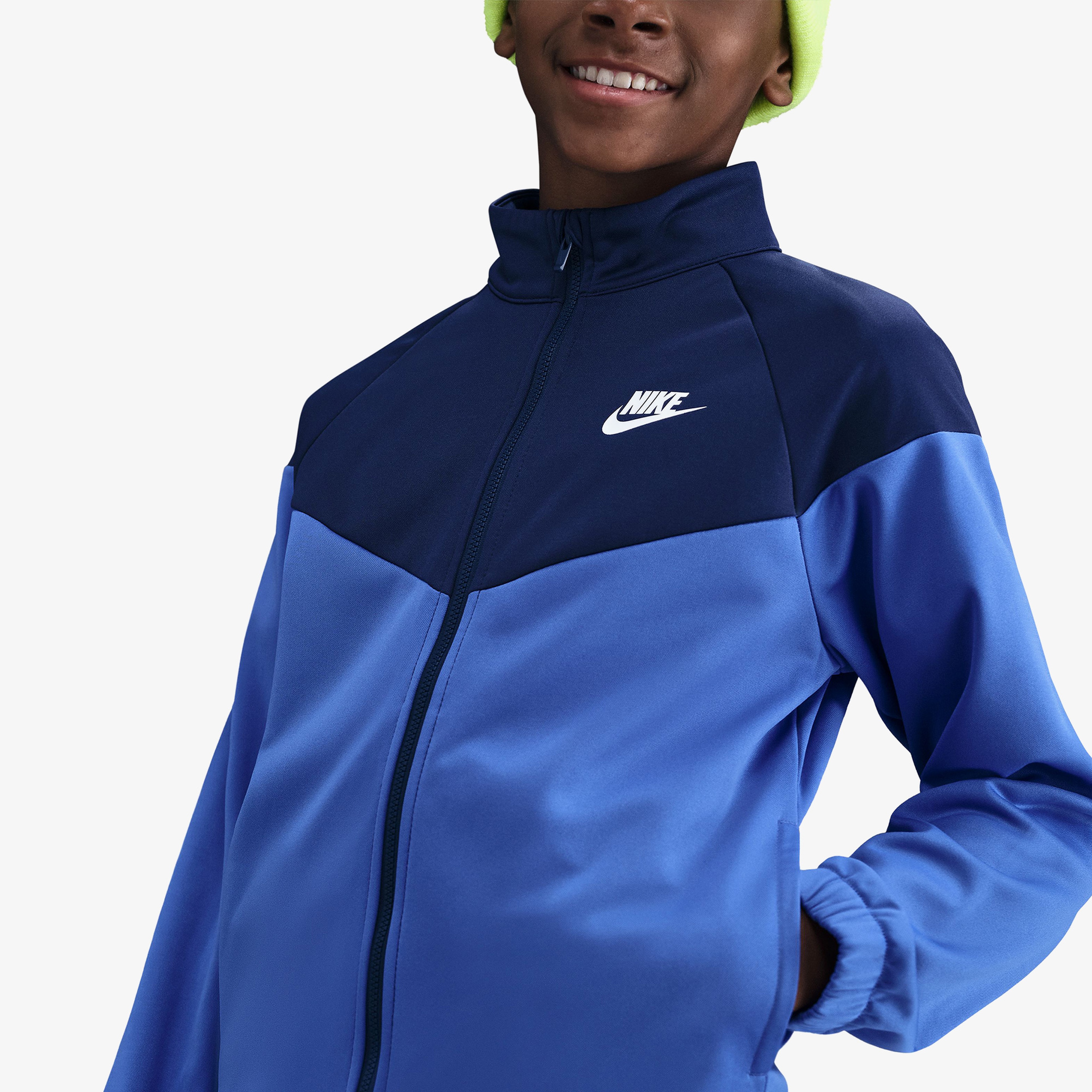 Nike Sportswear Dri Fit Çocuk Lacivert Eşofman Takımı