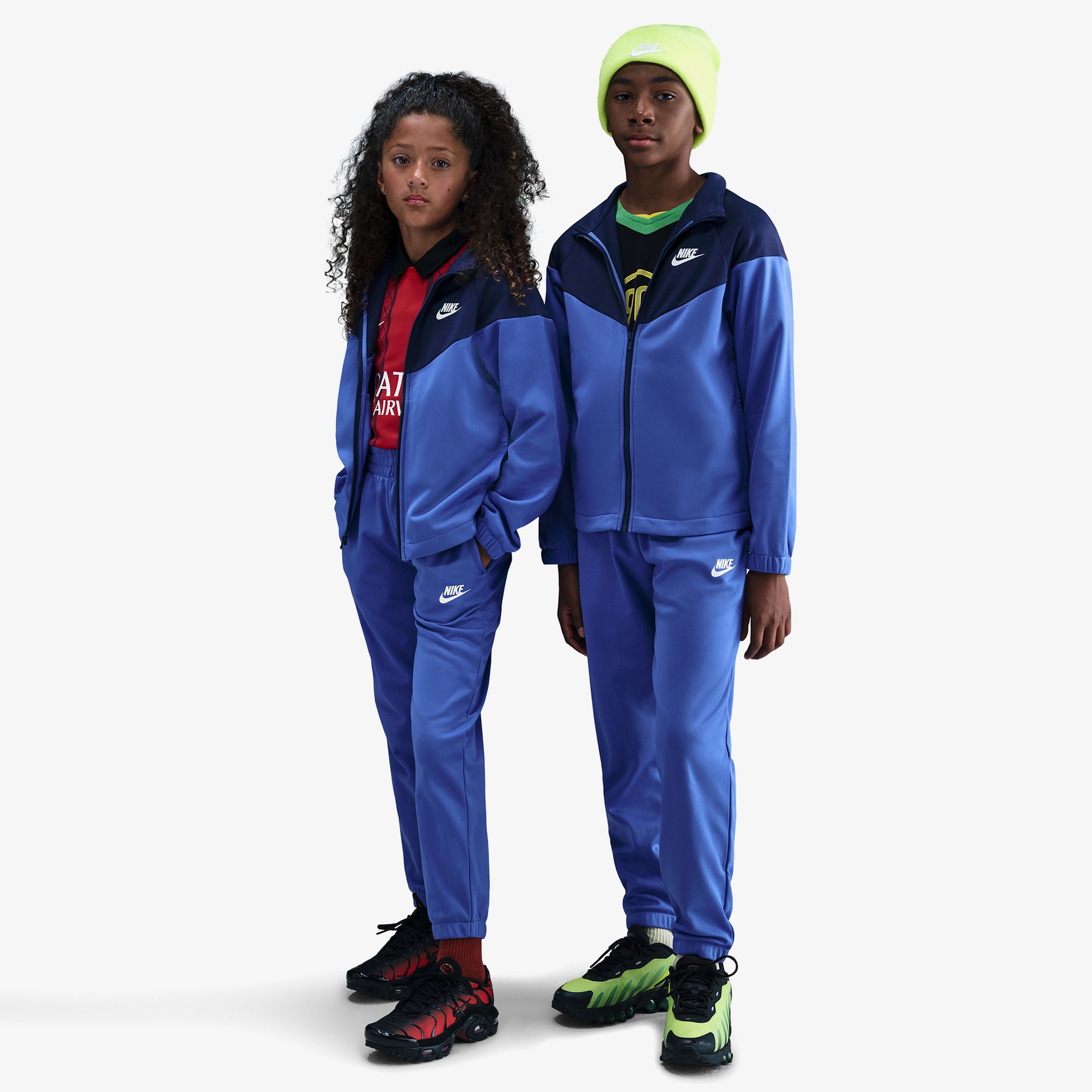 Nike Sportswear Dri Fit Çocuk Lacivert Eşofman Takımı