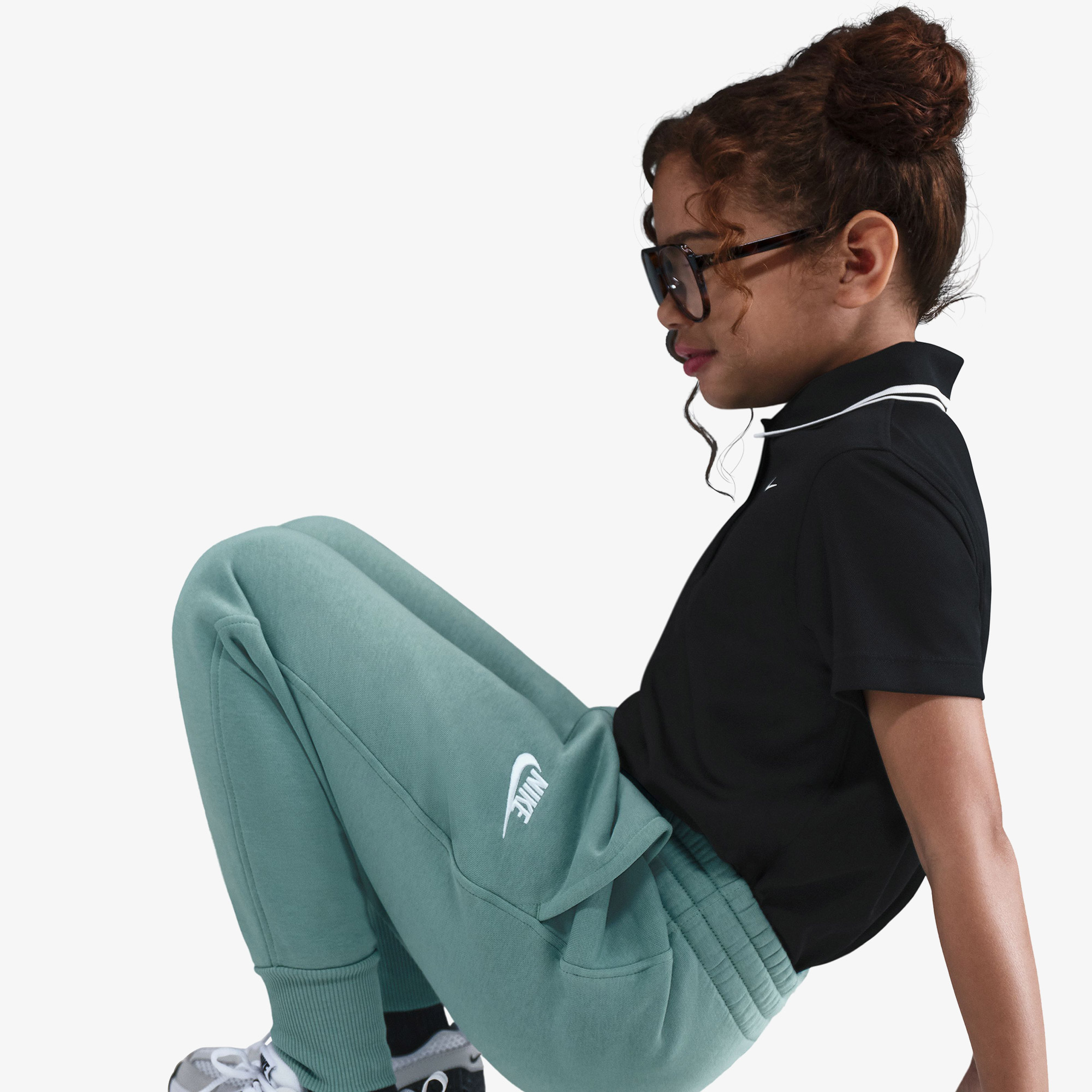 Nike Sportswear Club Fleece Çocuk Siyah Eşofman Altı