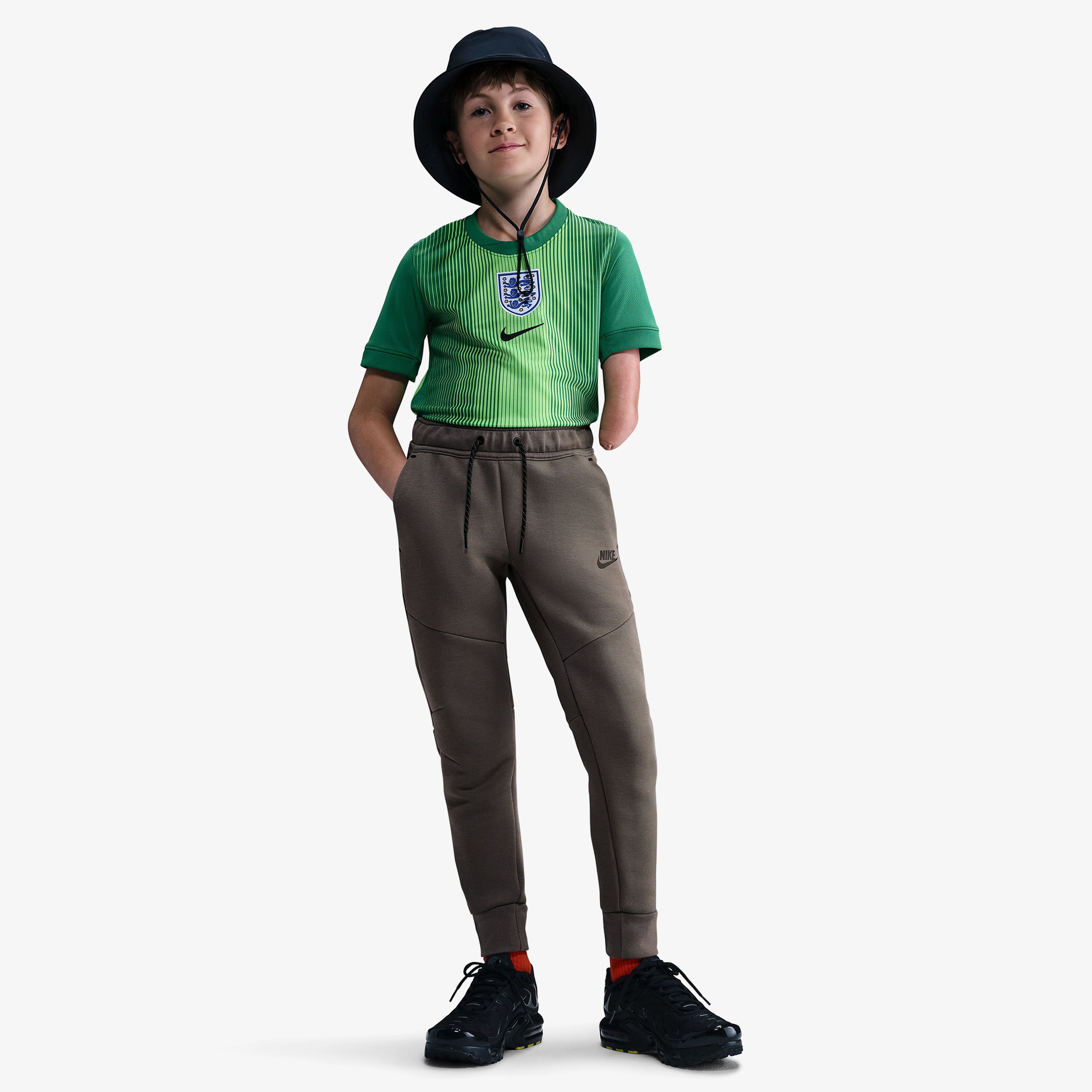 Nike Sportswear Tech Fleece Çocuk Kahverengi Eşofman Altı