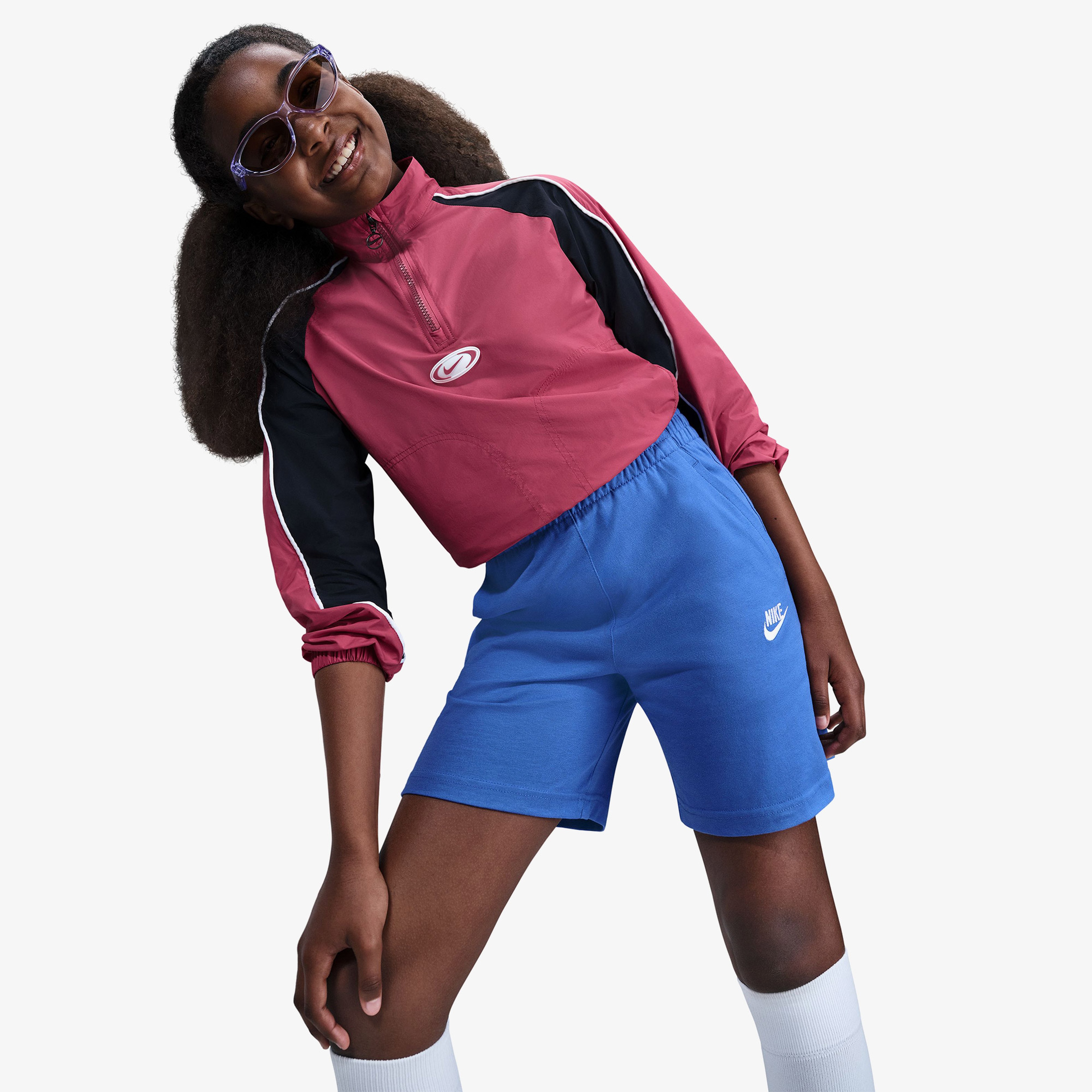 Nike Sportswear Club Knit 15cm Çocuk Lacivert Şort