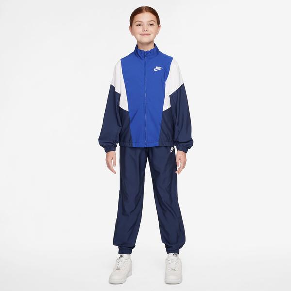 Nike Sportswear Woven Çocuk Lacivert Eşofman Takımı