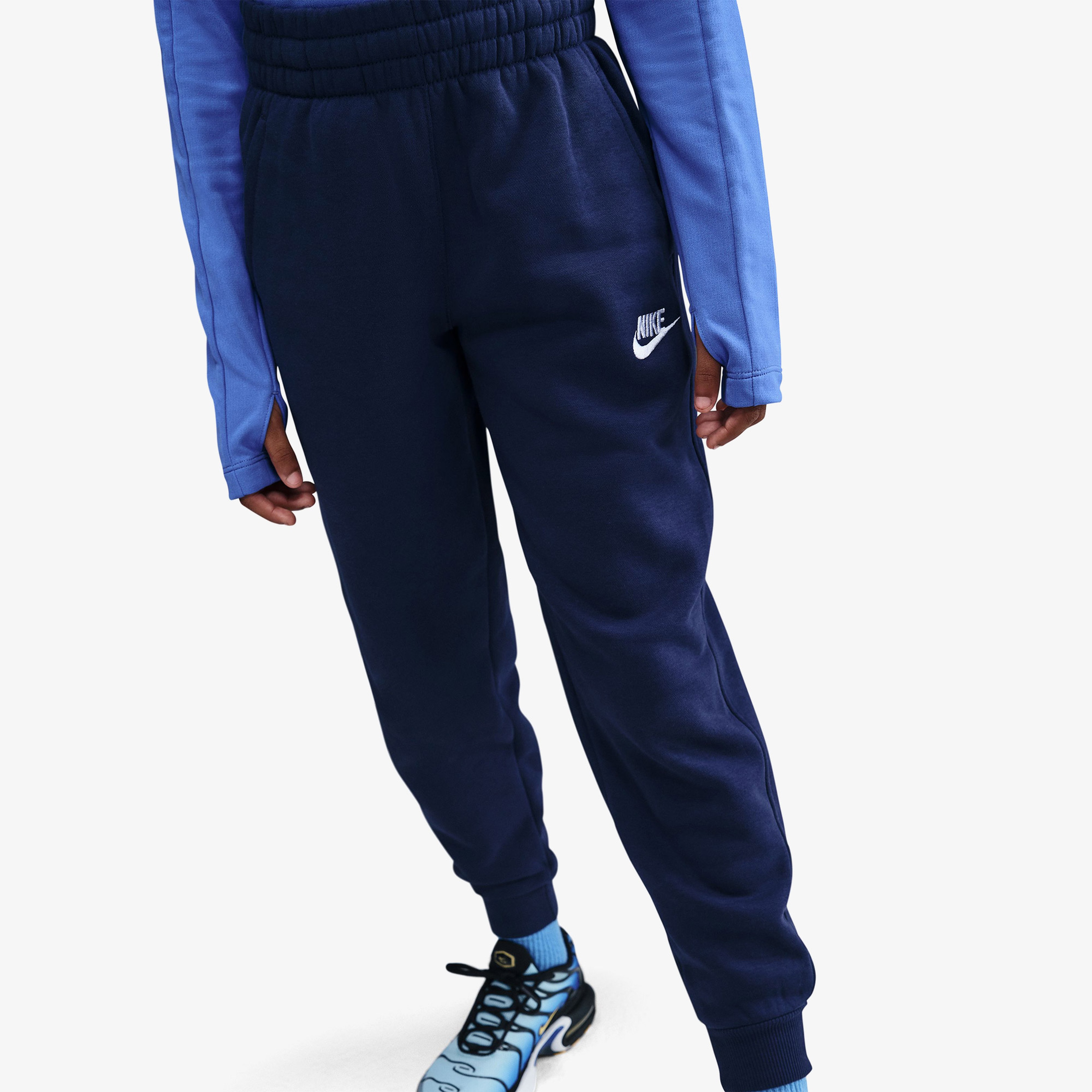 Nike Sportswear Club Fleece Çocuk Lacivert Eşofman Takımı