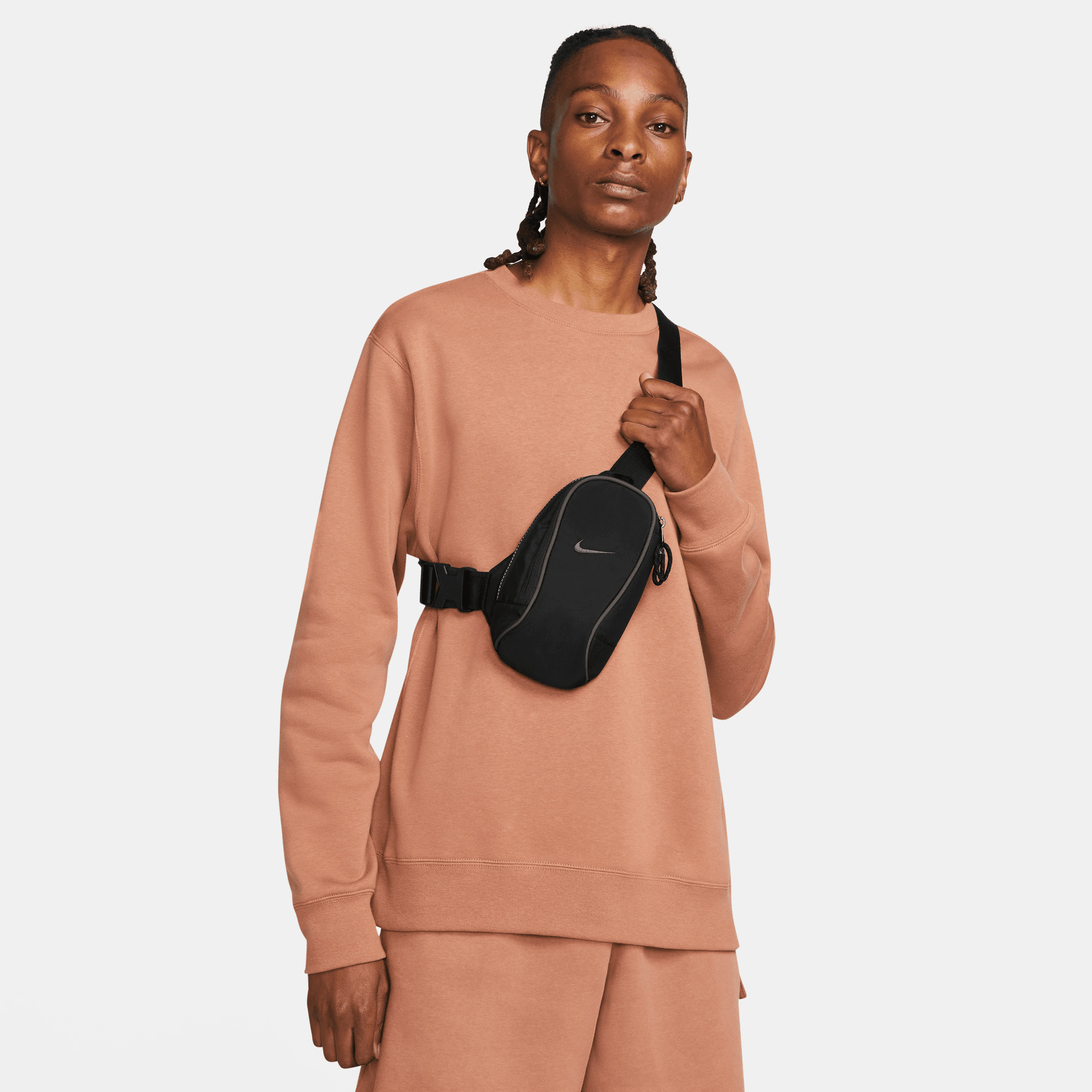 Nike Sportswear Essentials Crossbody Unisex Siyah Çapraz Çanta