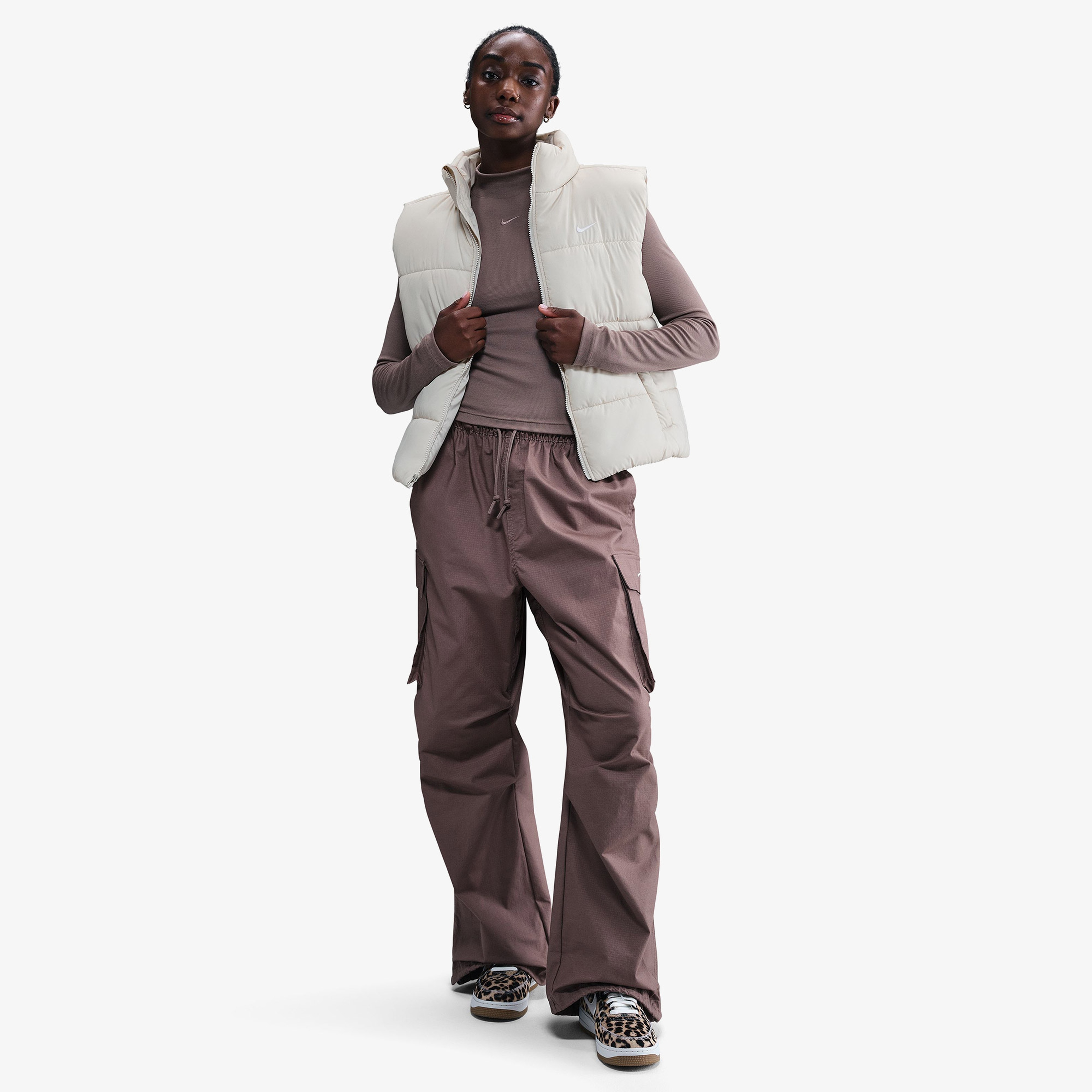 Nike Sportswear Classic Puffer Kadın Siyah Yelek