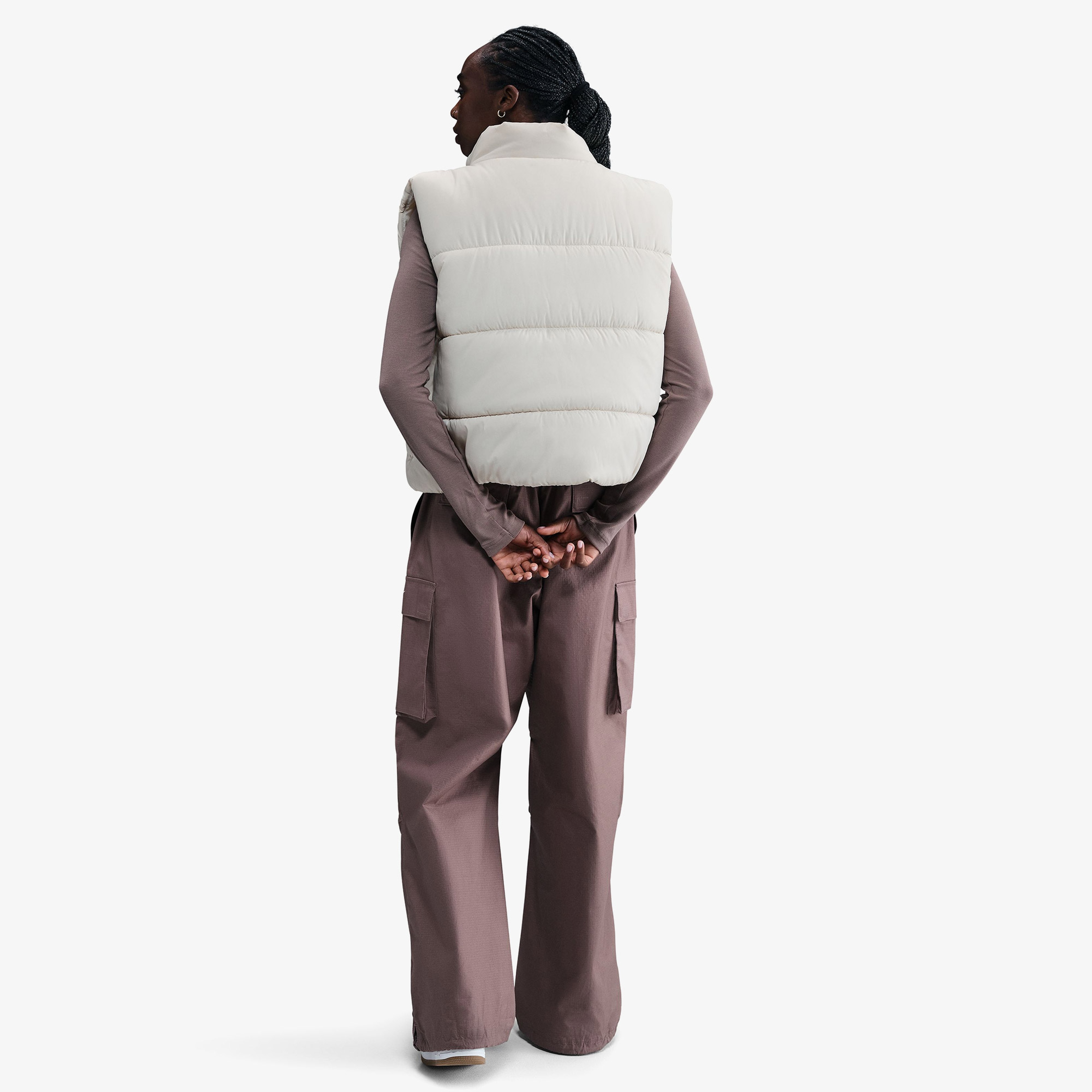 Nike Sportswear Classic Puffer Kadın Siyah Yelek
