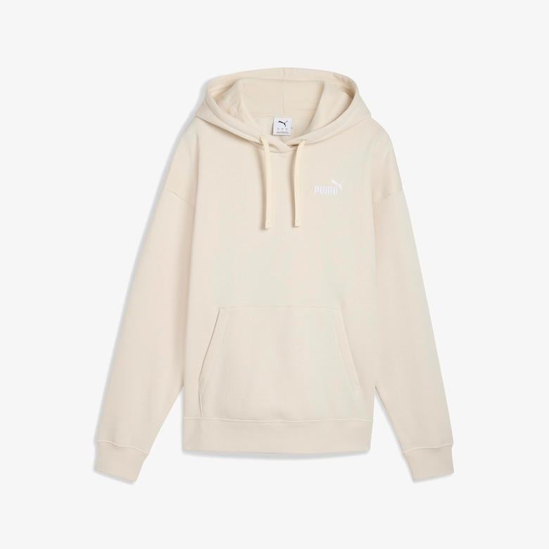 Puma Essential Small No. 1 Logo  Kadın Beyaz Sweatshirt