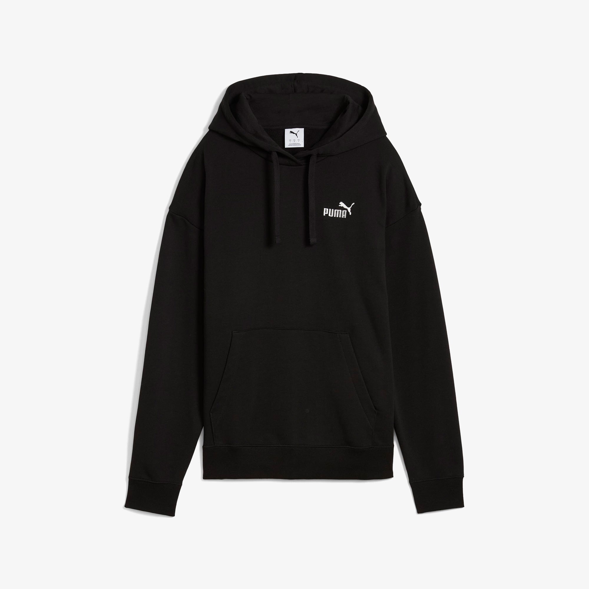 Puma Essential Small No. 1 Logo  Kadın Siyah Sweatshirt