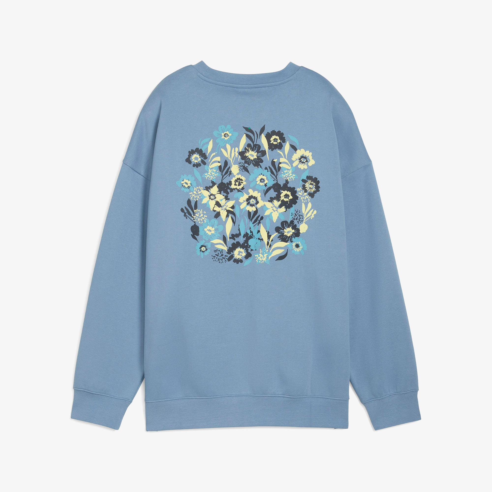 Puma Essential NATURE 2.0 Crew Kadın Mavi Sweatshirt