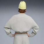 Puma Cloudspun Crew Kadın Gri Sweatshirt