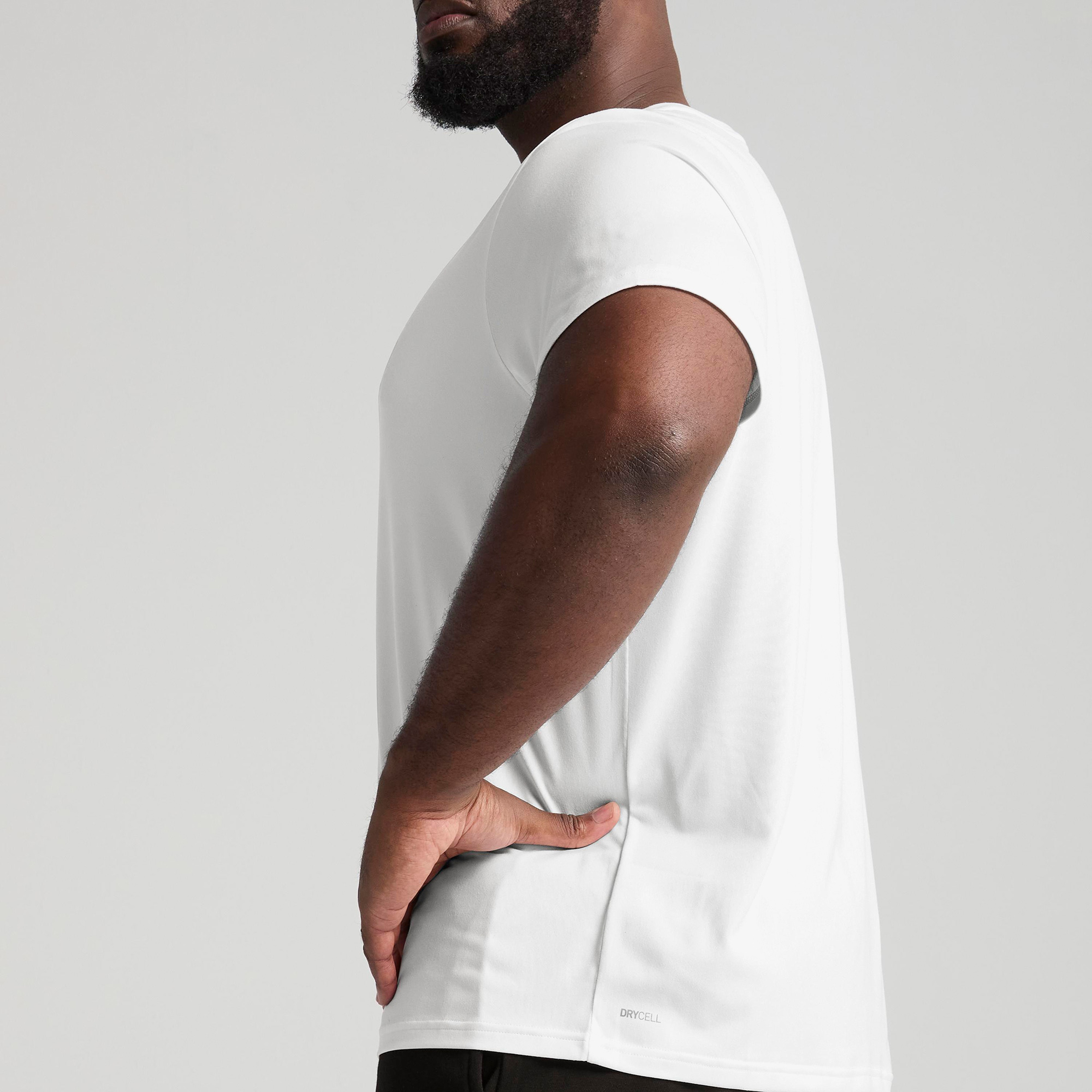 Puma Tad Essentialential Solid Cat Erkek Beyaz T-Shirt