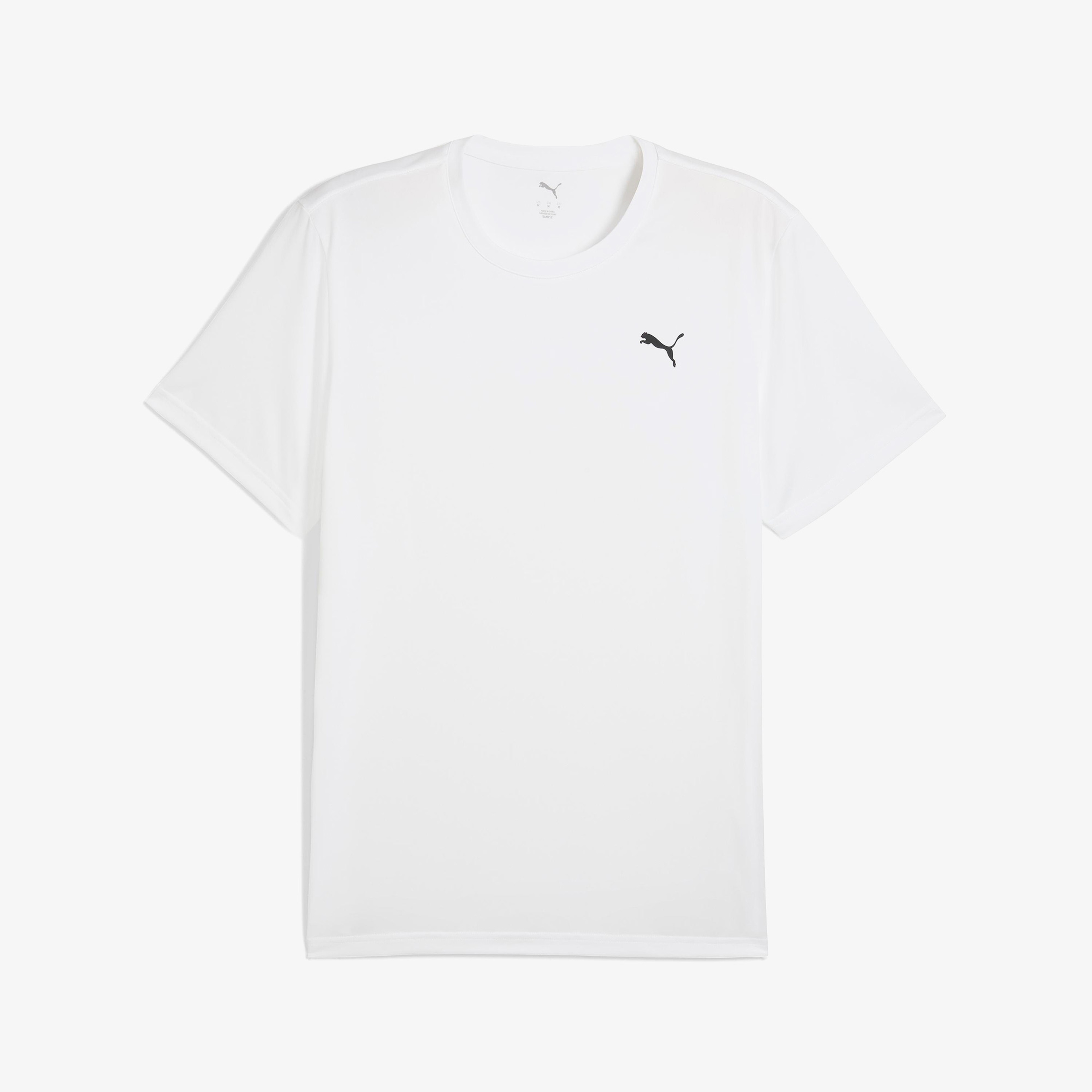 Puma Tad Essentialential Solid Cat Erkek Beyaz T-Shirt