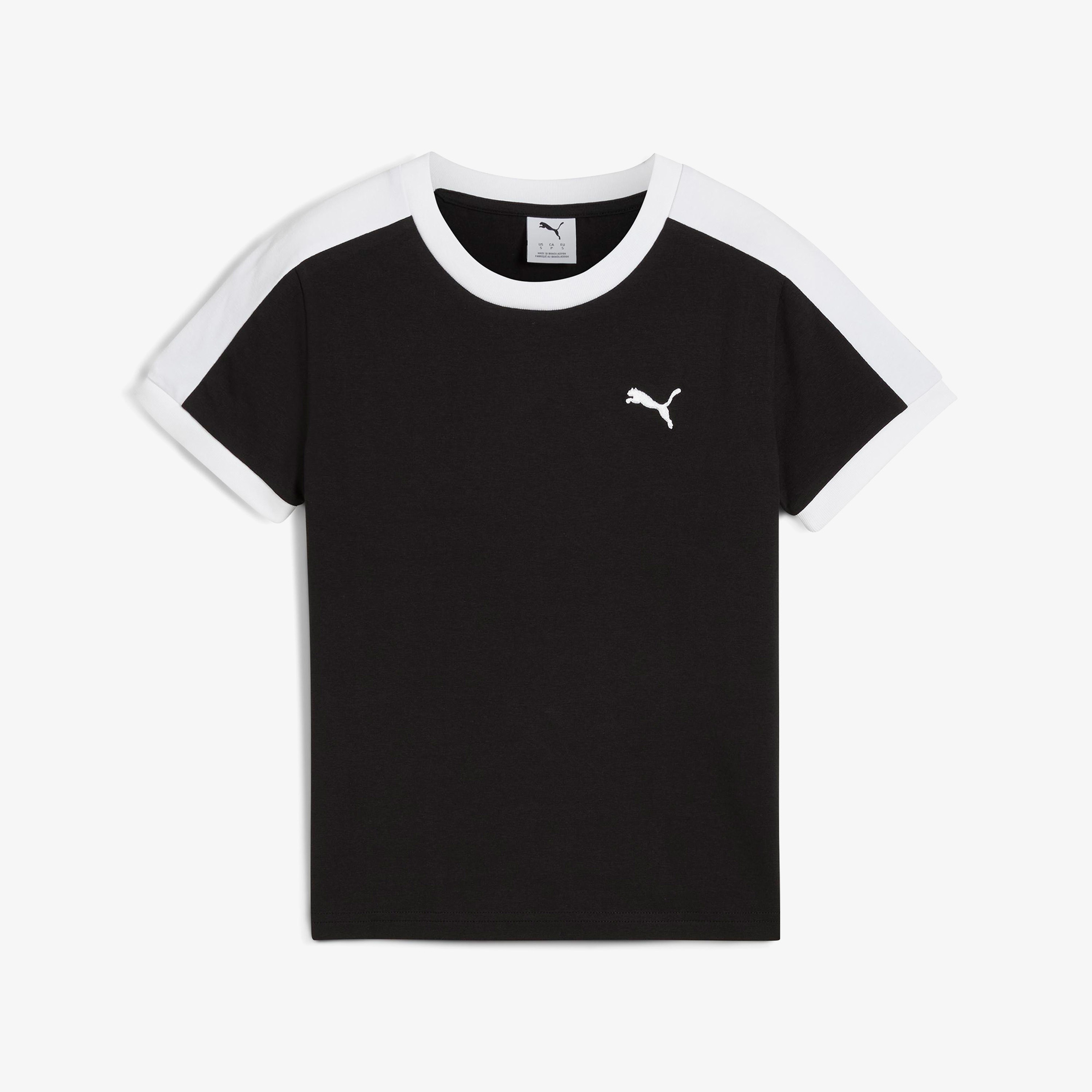 Puma T7 Slim Kadın Siyah T-Shirt