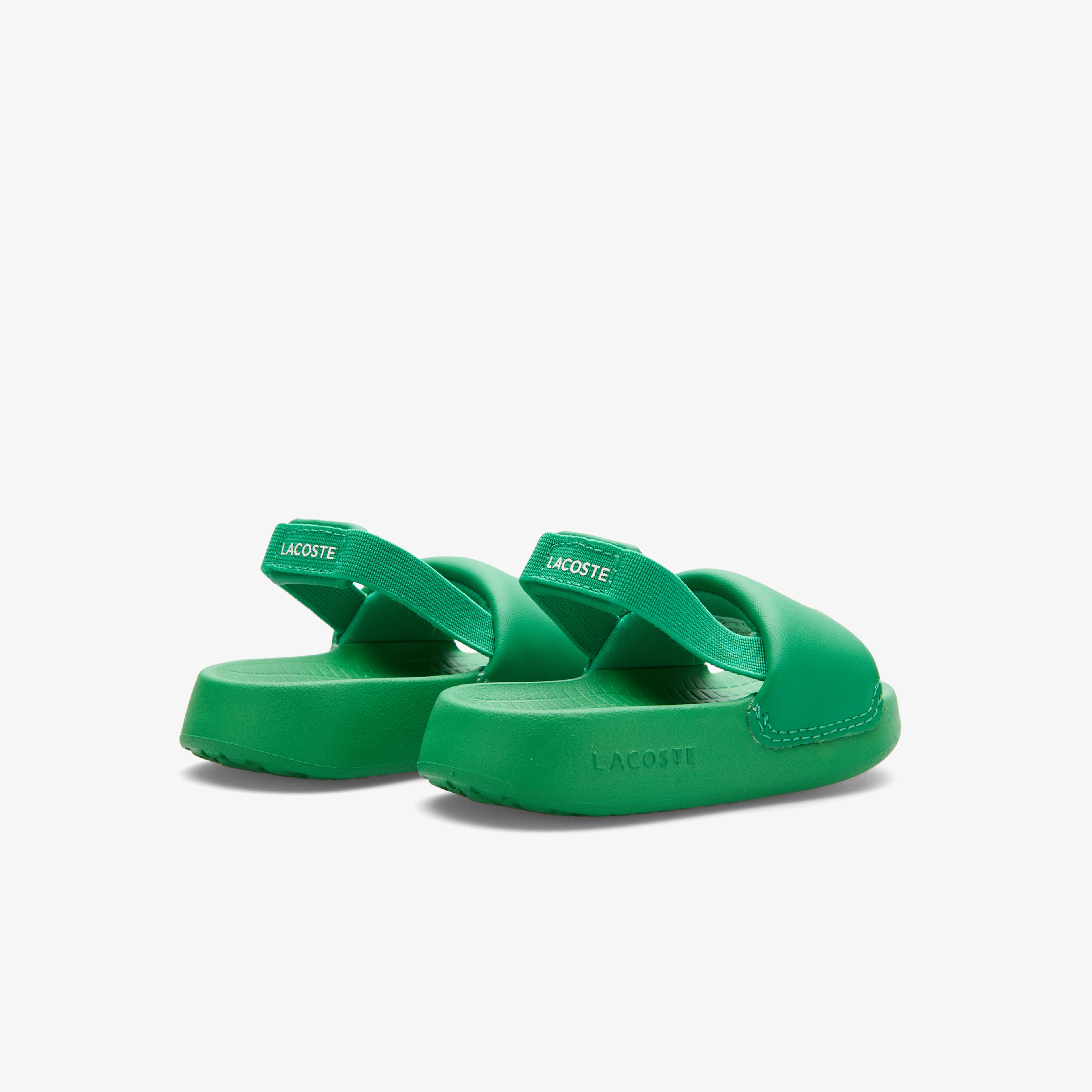 Lacoste Serve Slide 1.0 Çocuk Yeşil Sandalet