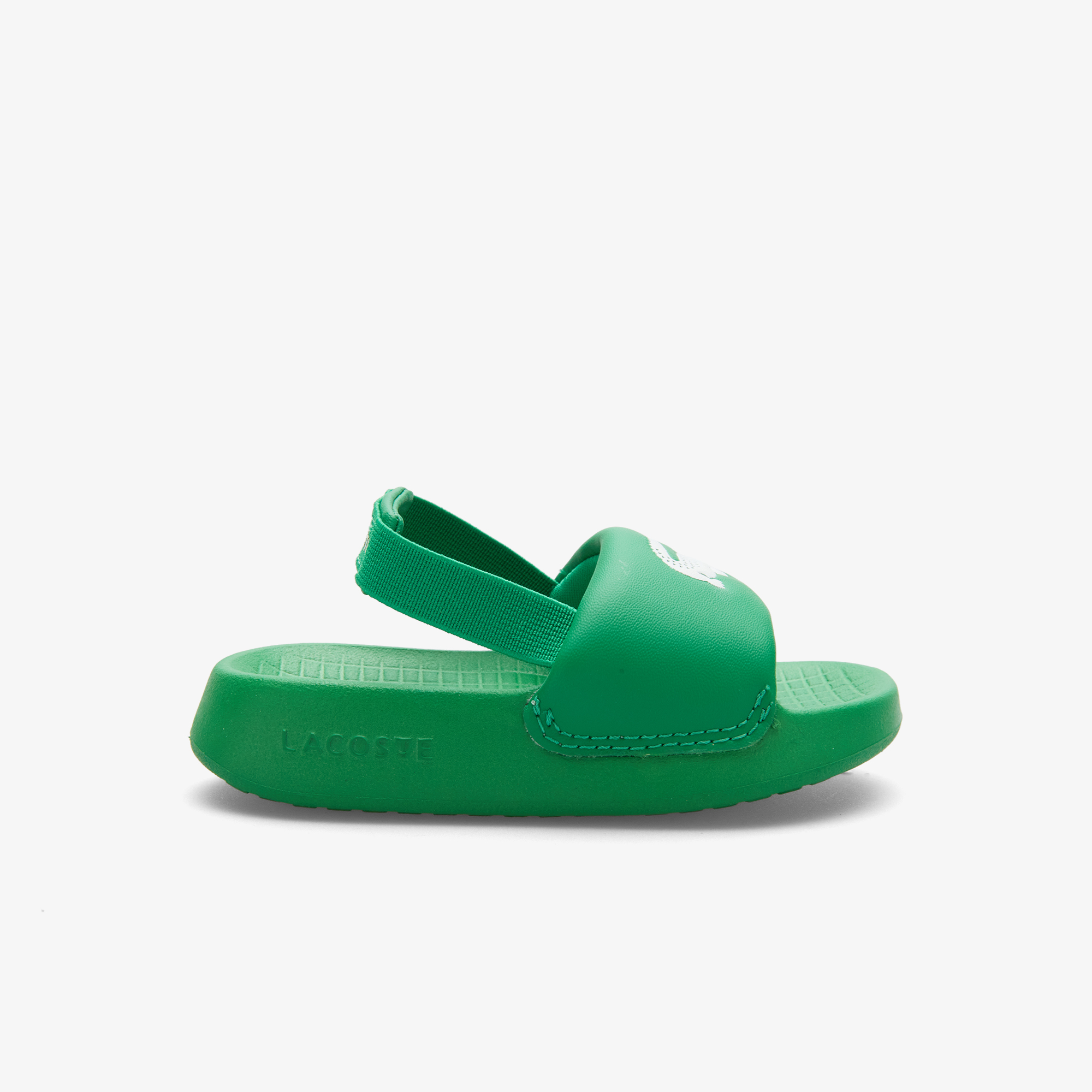 Lacoste Serve Slide 1.0 Çocuk Yeşil Sandalet