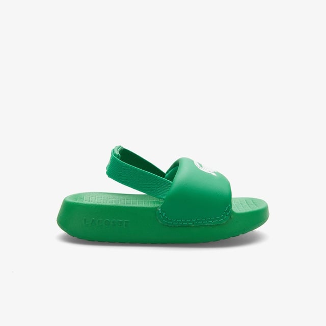 Lacoste Yeşil Lacoste Serve Slide 1.0 Sandalet