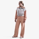 Nike Sportswear Classics Woven Remix Kadın Gri T-Shirt